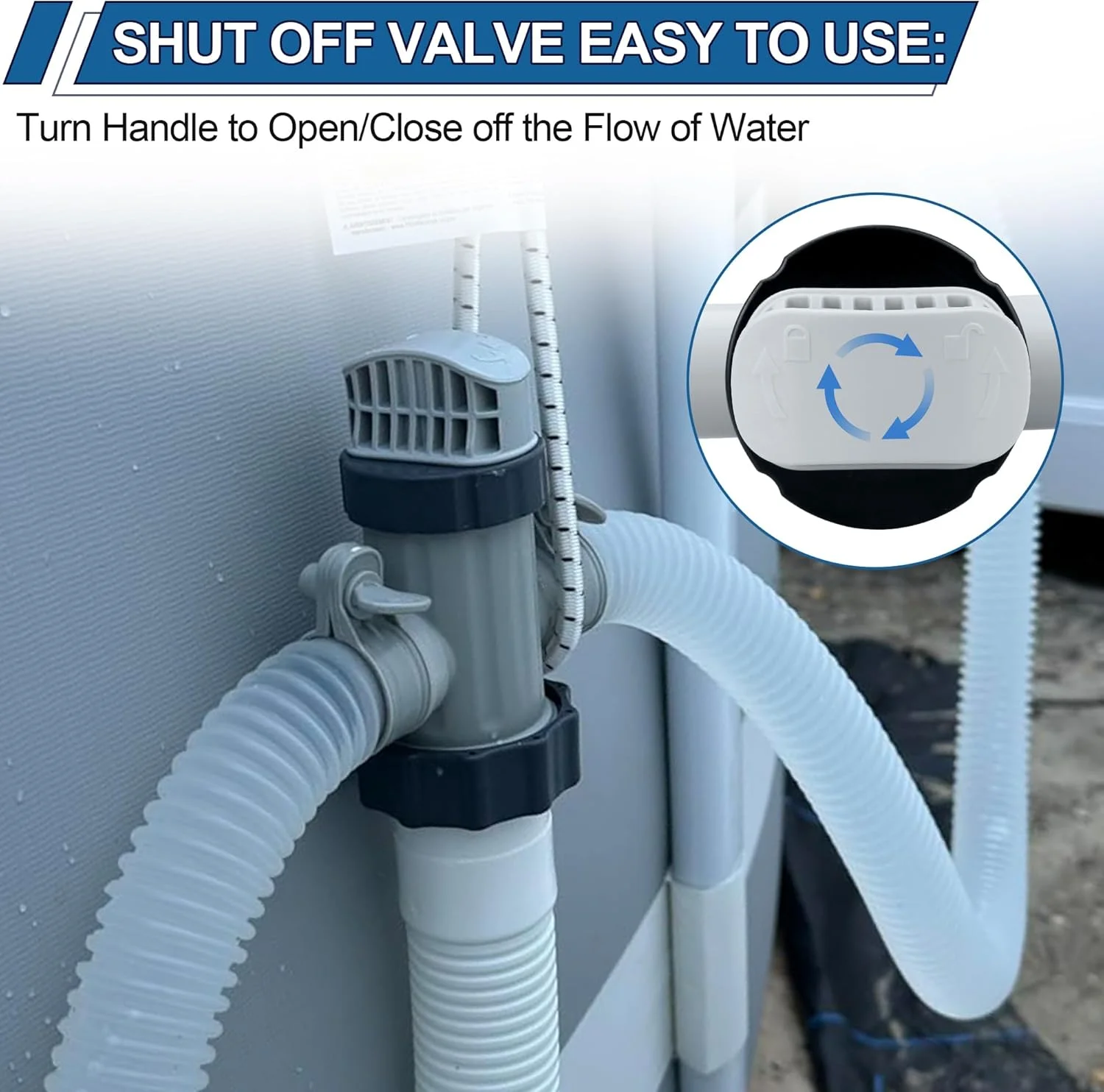 شیر پیستونی شلنگ استخر برای استخرهای روی زمینی و پمپ استخر اینتکس، لوازم جانبی استخر شنای روی زمینی 11872 قطعات جایگزین شیر پیستونی شلنگ دوتایی برای سیستم گردش فیلتر اینتکس شیر پیستونی شلنگ استخر برای استخرهای روی زمینی و پمپ استخر اینتکس، لوازم جانبی استخر شنای روی زمینی 11872 قطعات جایگزین شیر پیستونی شلنگ دوتایی برای سیستم گردش فیلتر اینتکس