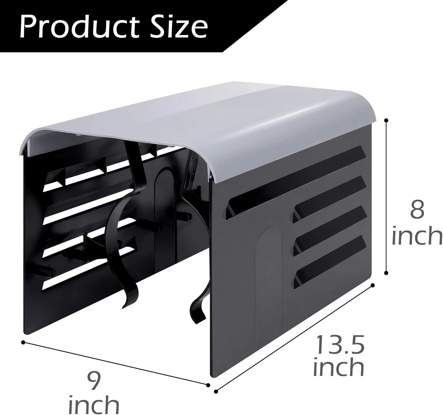 محافظ پمپ استخر RunNico برای واحدهای بیرونی - پوشش موتور پمپ استخر ABS قابل تنظیم - پوشش موتور پمپ استخر برای محافظت از بالای زمین محافظ پمپ استخر RunNico برای واحدهای بیرونی - پوشش موتور پمپ استخر ABS قابل تنظیم - پوشش موتور پمپ استخر برای محافظت از بالای زمین