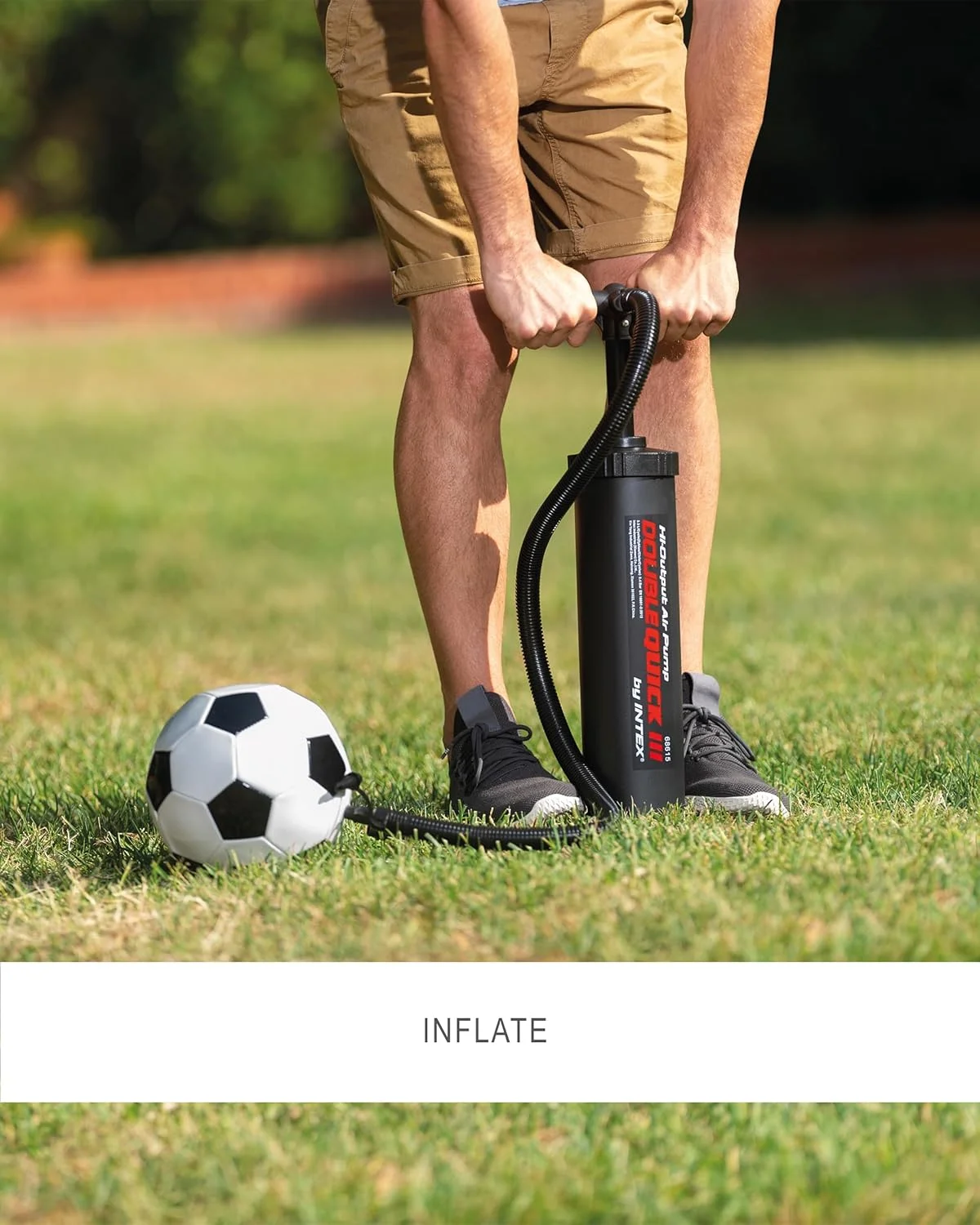 تلمبه دستی اینتکس مدل Double Quick