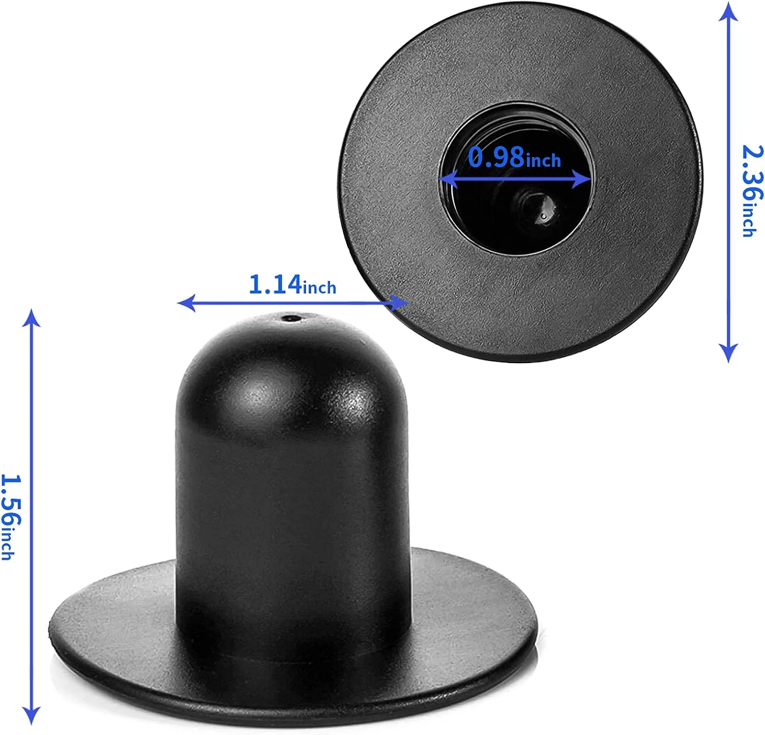 دفسدا، بسته 2 عددی، درپوش سوراخ صافی پمپ فیلتر استخر شنا بالای زمین، جایگزین برای قطعات استخر شنا Intex، Coleman و Summer Escape