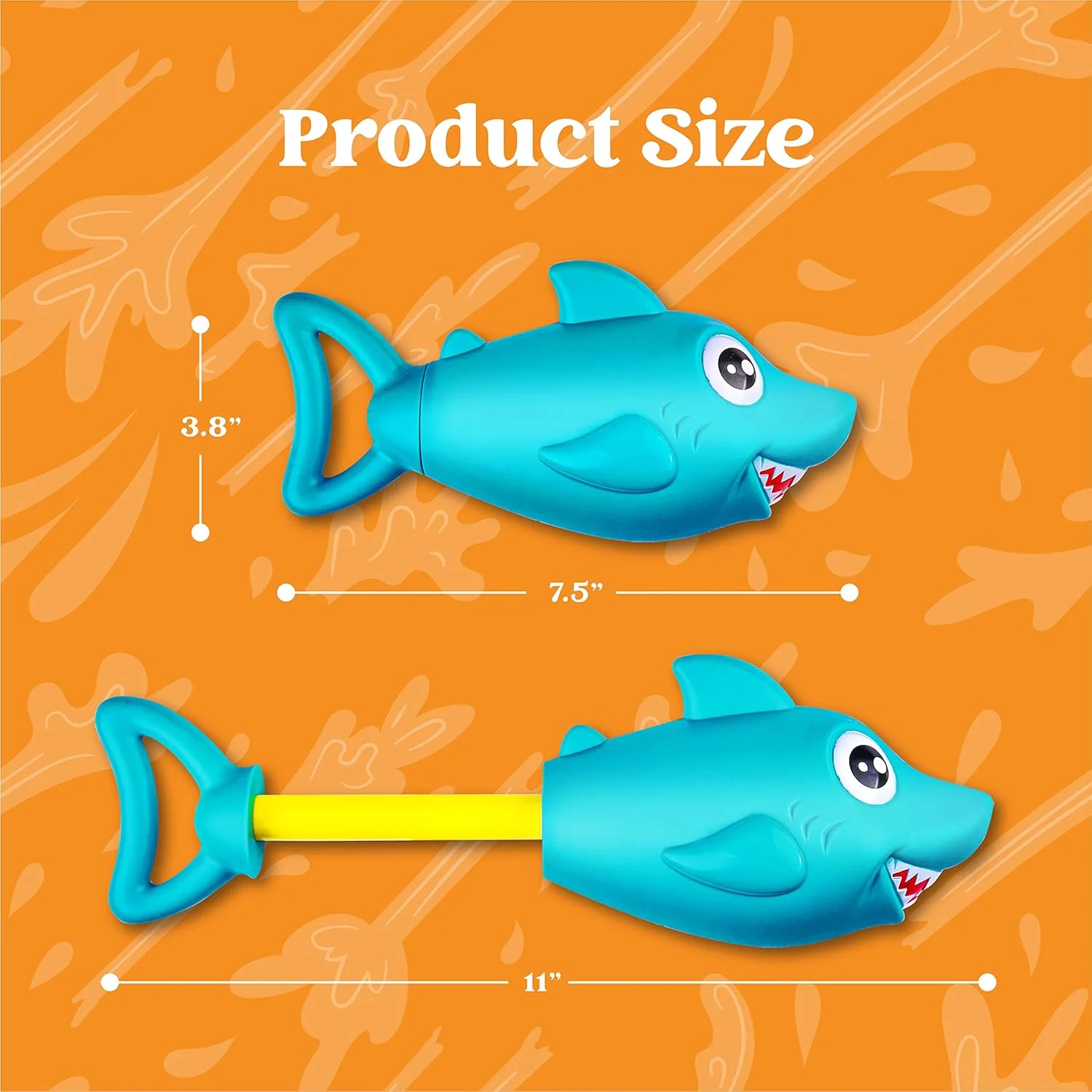 تفنگ آب پاش طرح حیوانات جویین، بسته 3 عددی، تفنگ آب پاش و پمپ سوپر برای کودکان و نوپایان، مناسب استخر شنا، ساحل شنی و بازی های آبی در فضای باز