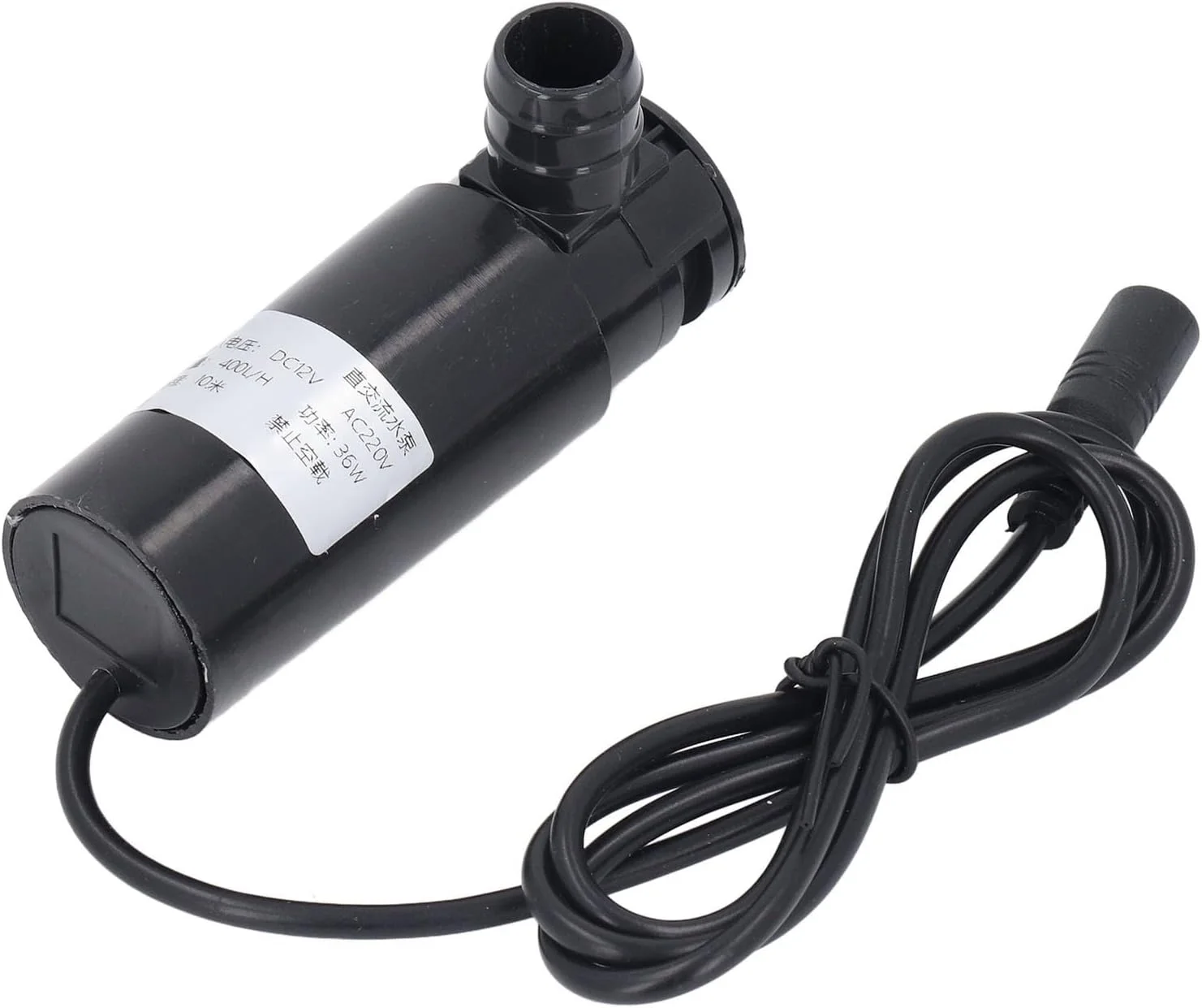 پمپ شناور 400 لیتر در ساعت Cryfokt، DC 12V برای فواره ها، استخرهای شنا، آکواریوم ها