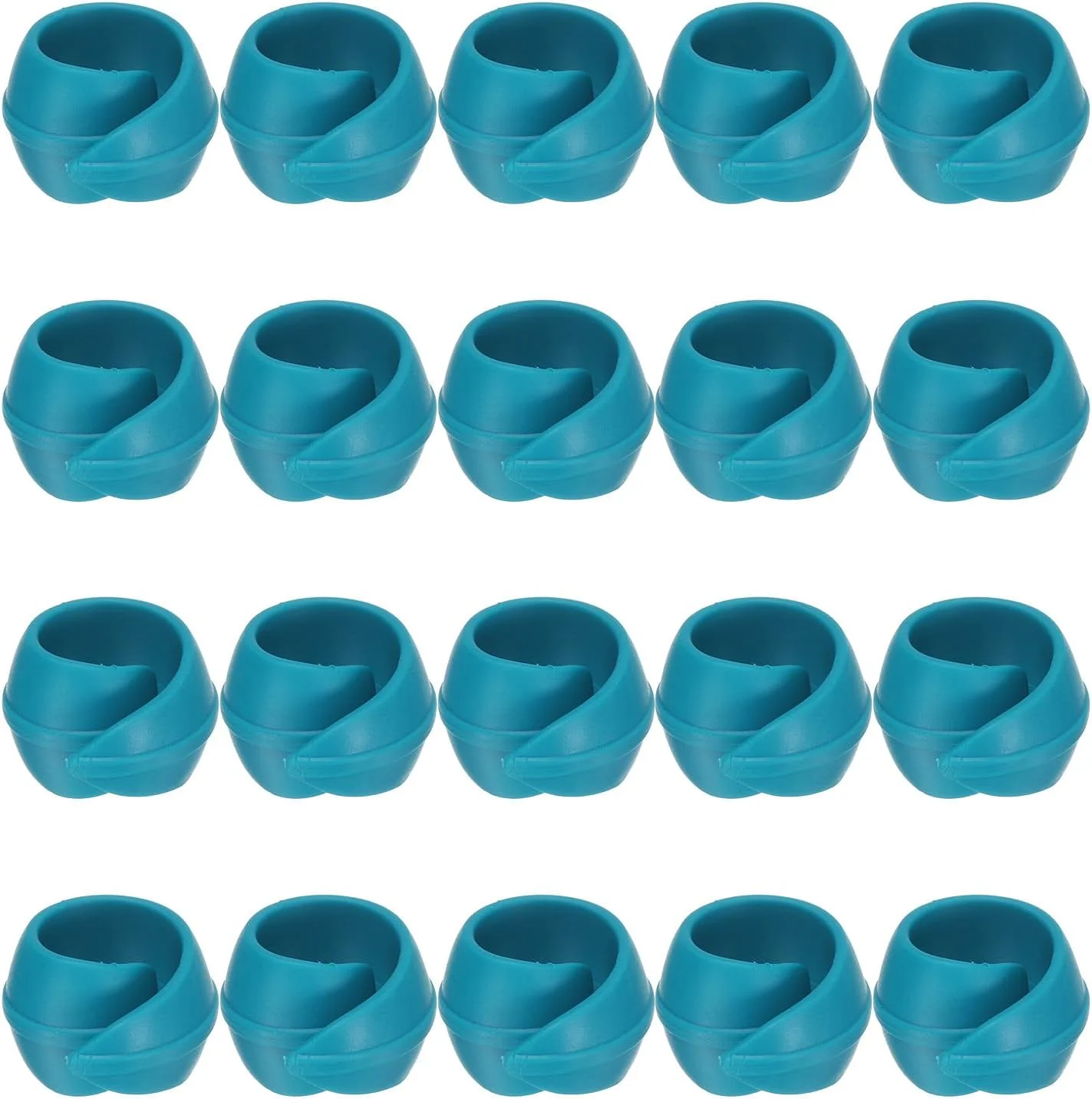 نگهدارنده قرقره نخ QUARKZMAN، بسته 50 عددی، سیلیکونی، مناسب ماشین خیاطی و گلدوزی، جلوگیری از باز شدن نخ، آبی نگهدارنده قرقره نخ QUARKZMAN، بسته 50 عددی، سیلیکونی، مناسب ماشین خیاطی و گلدوزی، جلوگیری از باز شدن نخ، آبی