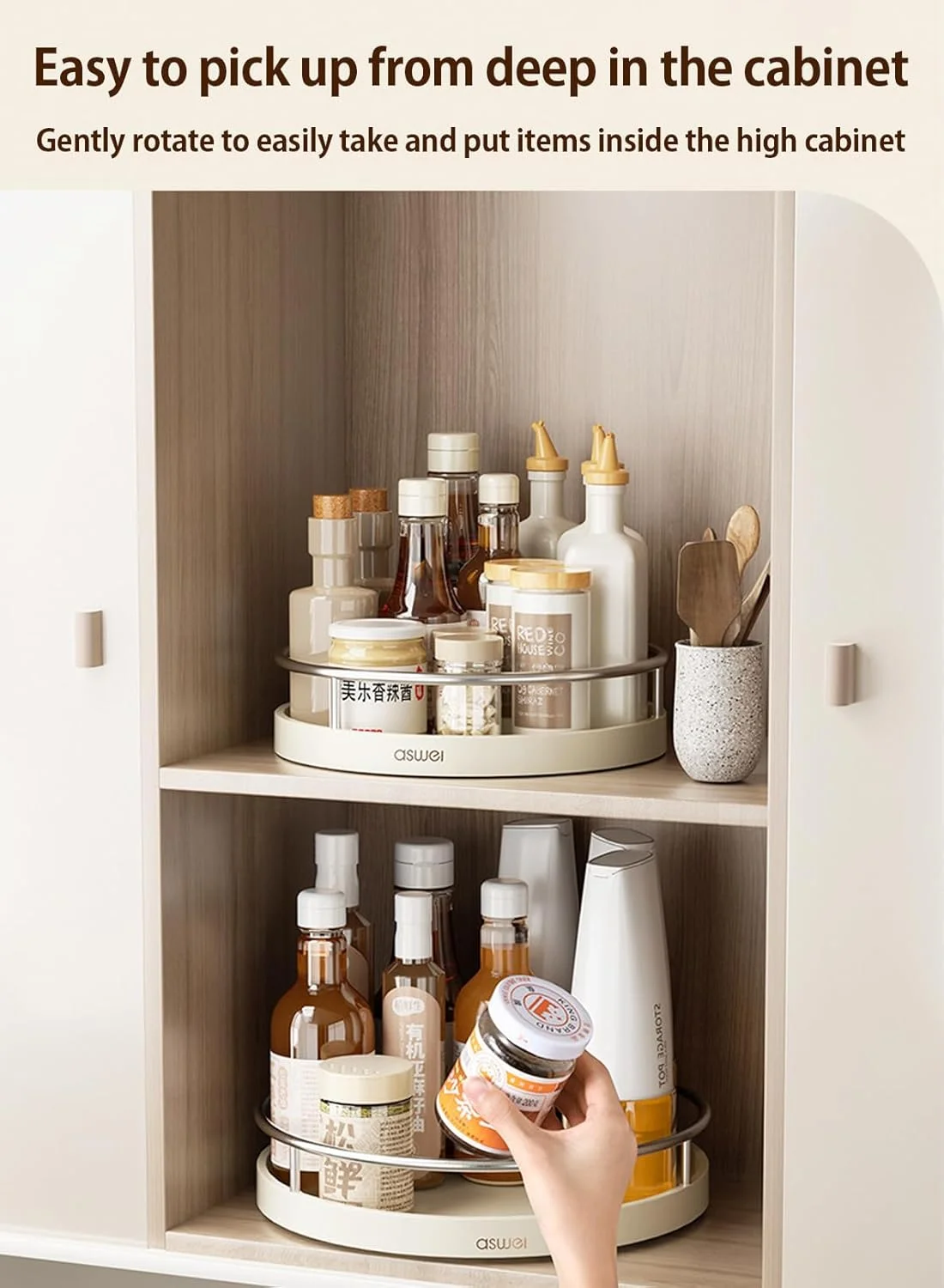 قفسه نگهداری وسایل آشپزخانه، قفسه چرخشی نگهداری چاشنی خانگی، سازمان دهنده ادویه کابینت، قفسه نگهداری چرخشی 360 درجه، طراحی صفحه گردان شفاف برای سازمان دهی آشپزخانه، قفسه ادویه قفسه نگهداری وسایل آشپزخانه، قفسه چرخشی نگهداری چاشنی خانگی، سازمان دهنده ادویه کابینت، قفسه نگهداری چرخشی 360 درجه، طراحی صفحه گردان شفاف برای سازمان دهی آشپزخانه، قفسه ادویه