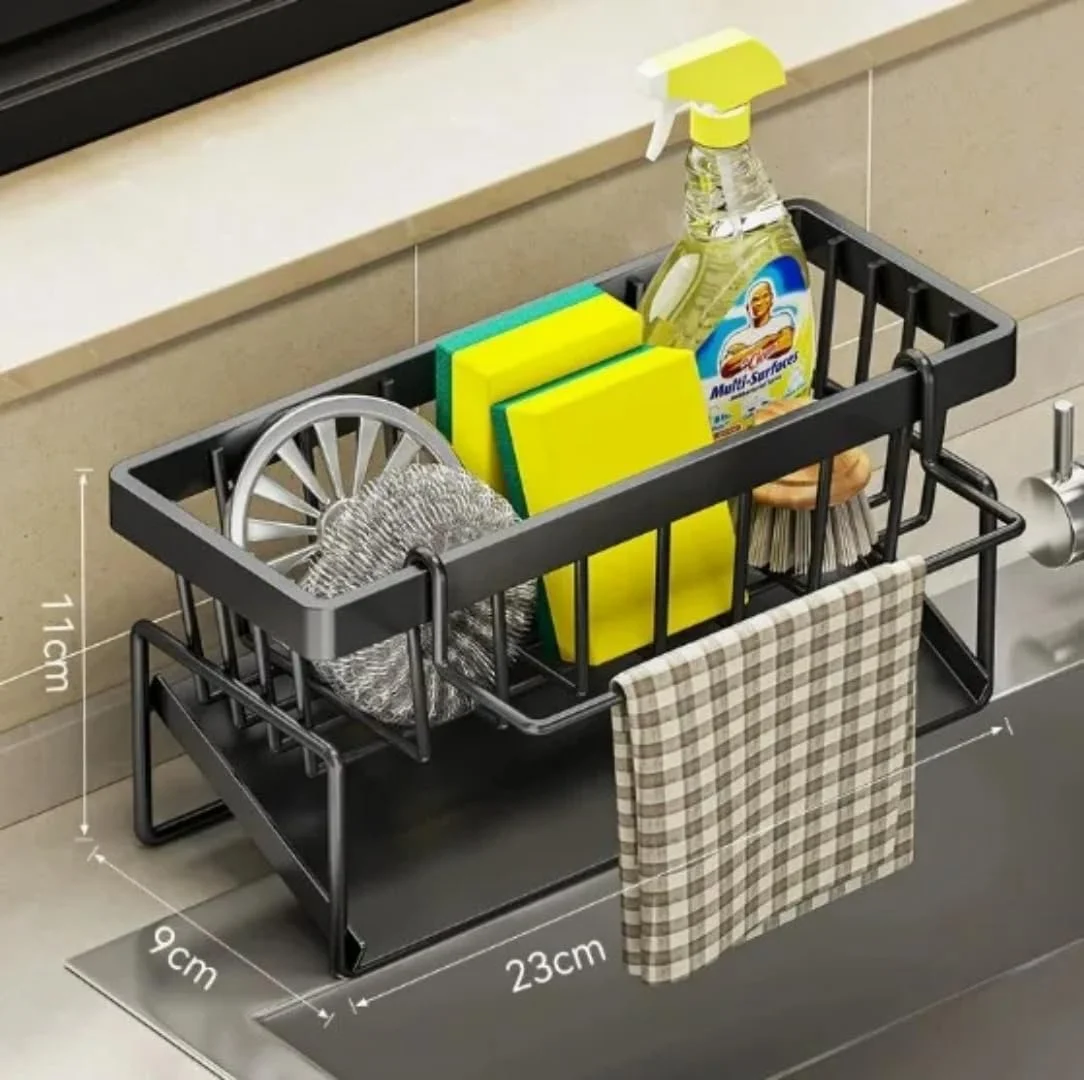هومجینک جا اسکاچی، نگهدارنده اسکاچ برای سینک ظرفشویی، ارگانایزر فلزی سینک ظرفشویی، شلف ارگانایزر آشپزخانه با جای دستمال، رک سینک ظرفشویی برای سازماندهی لوازم جانبی آشپزخانه. هومجینک جا اسکاچی، نگهدارنده اسکاچ برای سینک ظرفشویی، ارگانایزر فلزی سینک ظرفشویی، شلف ارگانایزر آشپزخانه با جای دستمال، رک سینک ظرفشویی برای سازماندهی لوازم جانبی آشپزخانه.