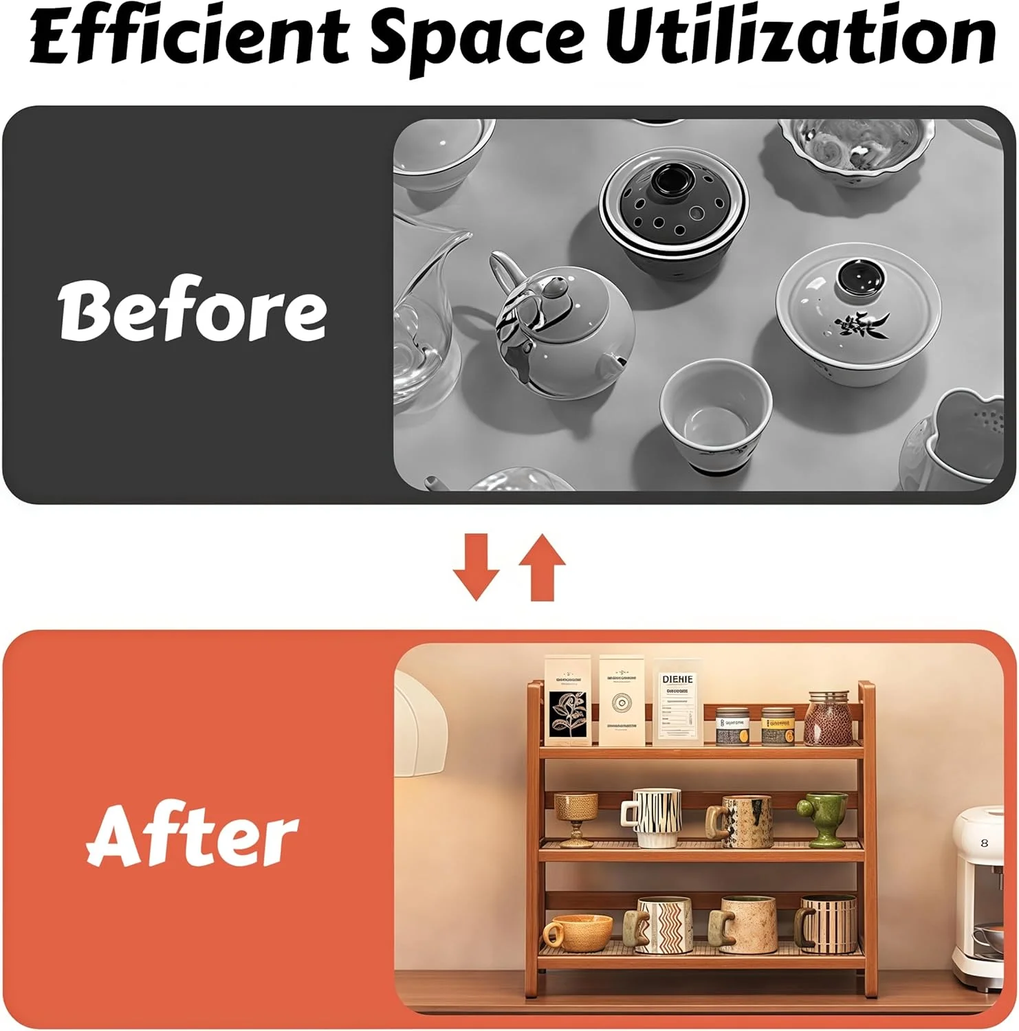 استند ۳ طبقه نگهداری لیوان، فنجان قهوه کابینتی، قفسه سازمان دهنده بامبو و اکریلیک، قفسه نمایش فنجان چای، استند چوبی فنجان قهوه برای آشپزخانه، میز غذاخوری، نگهداری و دکوراسیون استند ۳ طبقه نگهداری لیوان، فنجان قهوه کابینتی، قفسه سازمان دهنده بامبو و اکریلیک، قفسه نمایش فنجان چای، استند چوبی فنجان قهوه برای آشپزخانه، میز غذاخوری، نگهداری و دکوراسیون