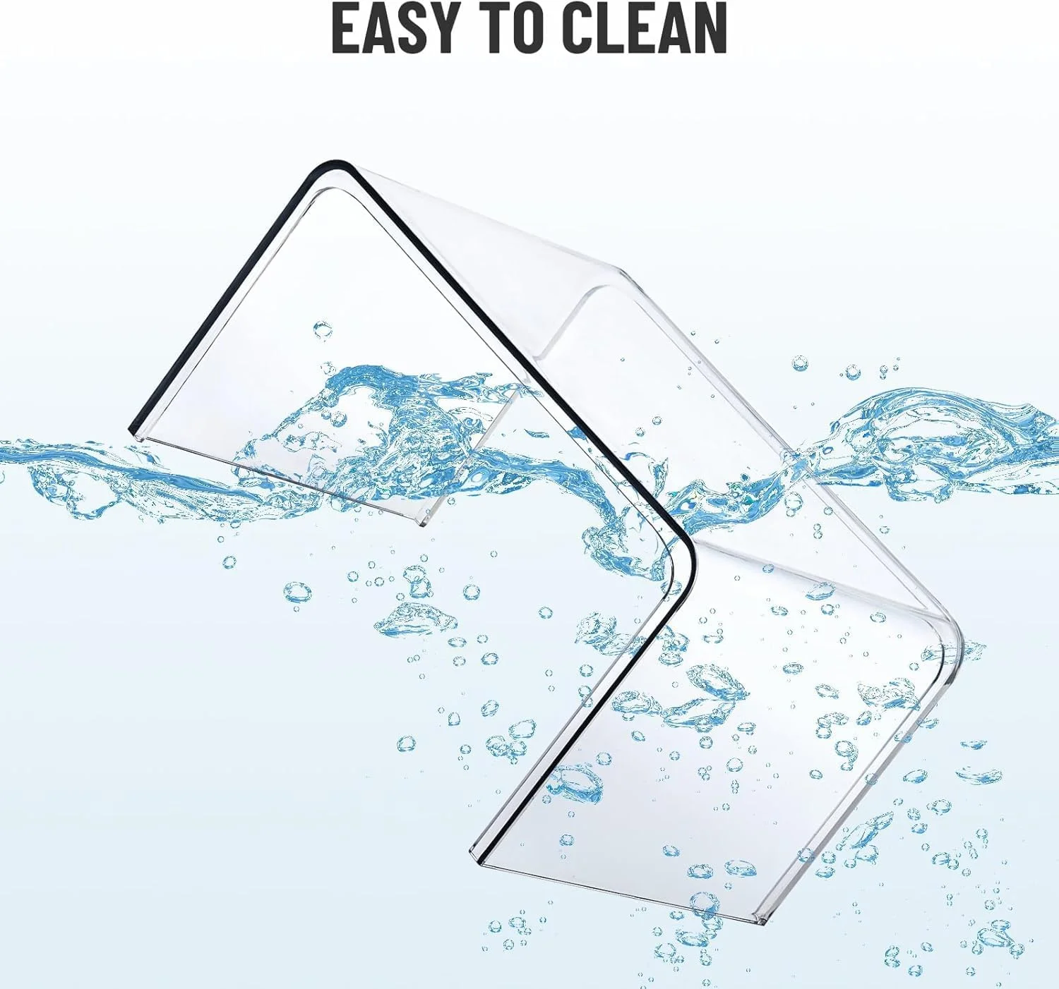 هوم حروف® قفسه نظم دهنده کابینت اکرلیک شفاف – ست 4 عددی، قفسه های ذخیره سازی آشپزخانه بادوام و قابل انباشت برای فنجان، بشقاب، انبار و میزهای پیشخوان، SL293 هوم حروف® قفسه نظم دهنده کابینت اکرلیک شفاف – ست 4 عددی، قفسه های ذخیره سازی آشپزخانه بادوام و قابل انباشت برای فنجان، بشقاب، انبار و میزهای پیشخوان، SL293