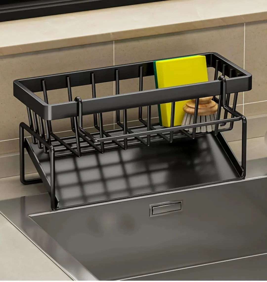 هومجینک جا اسکاچی، نگهدارنده اسکاچ برای سینک ظرفشویی، ارگانایزر فلزی سینک ظرفشویی، شلف ارگانایزر آشپزخانه با جای دستمال، رک سینک ظرفشویی برای سازماندهی لوازم جانبی آشپزخانه. هومجینک جا اسکاچی، نگهدارنده اسکاچ برای سینک ظرفشویی، ارگانایزر فلزی سینک ظرفشویی، شلف ارگانایزر آشپزخانه با جای دستمال، رک سینک ظرفشویی برای سازماندهی لوازم جانبی آشپزخانه.