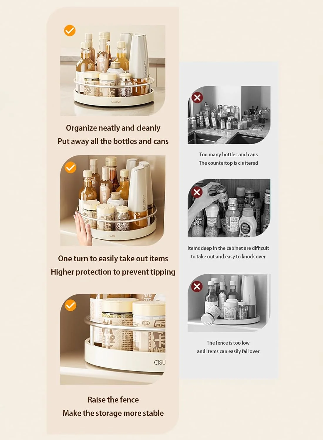 قفسه نگهداری وسایل آشپزخانه، قفسه چرخشی نگهداری چاشنی خانگی، سازمان دهنده ادویه کابینت، قفسه نگهداری چرخشی 360 درجه، طراحی صفحه گردان شفاف برای سازمان دهی آشپزخانه، قفسه ادویه قفسه نگهداری وسایل آشپزخانه، قفسه چرخشی نگهداری چاشنی خانگی، سازمان دهنده ادویه کابینت، قفسه نگهداری چرخشی 360 درجه، طراحی صفحه گردان شفاف برای سازمان دهی آشپزخانه، قفسه ادویه