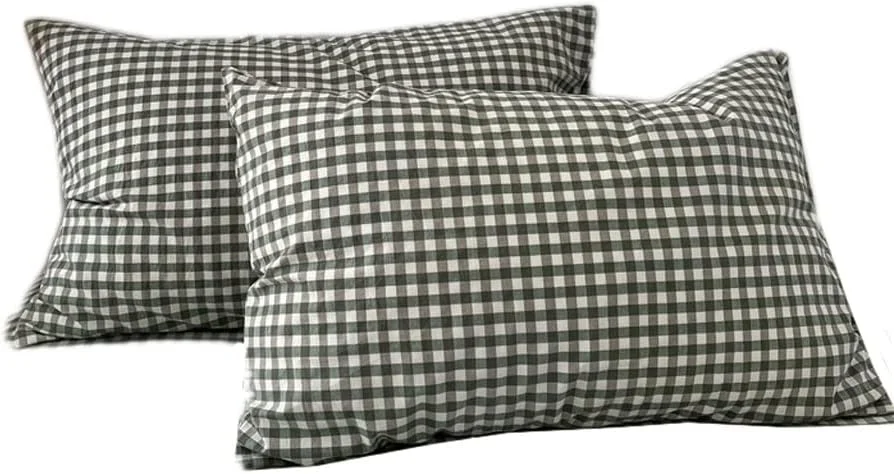 روبالشی نخی ZXM، جفت روبالشی 48cmx74cm، روبالشی نخی خانگی، روبالشی نخی دونفره (رنگ: B)