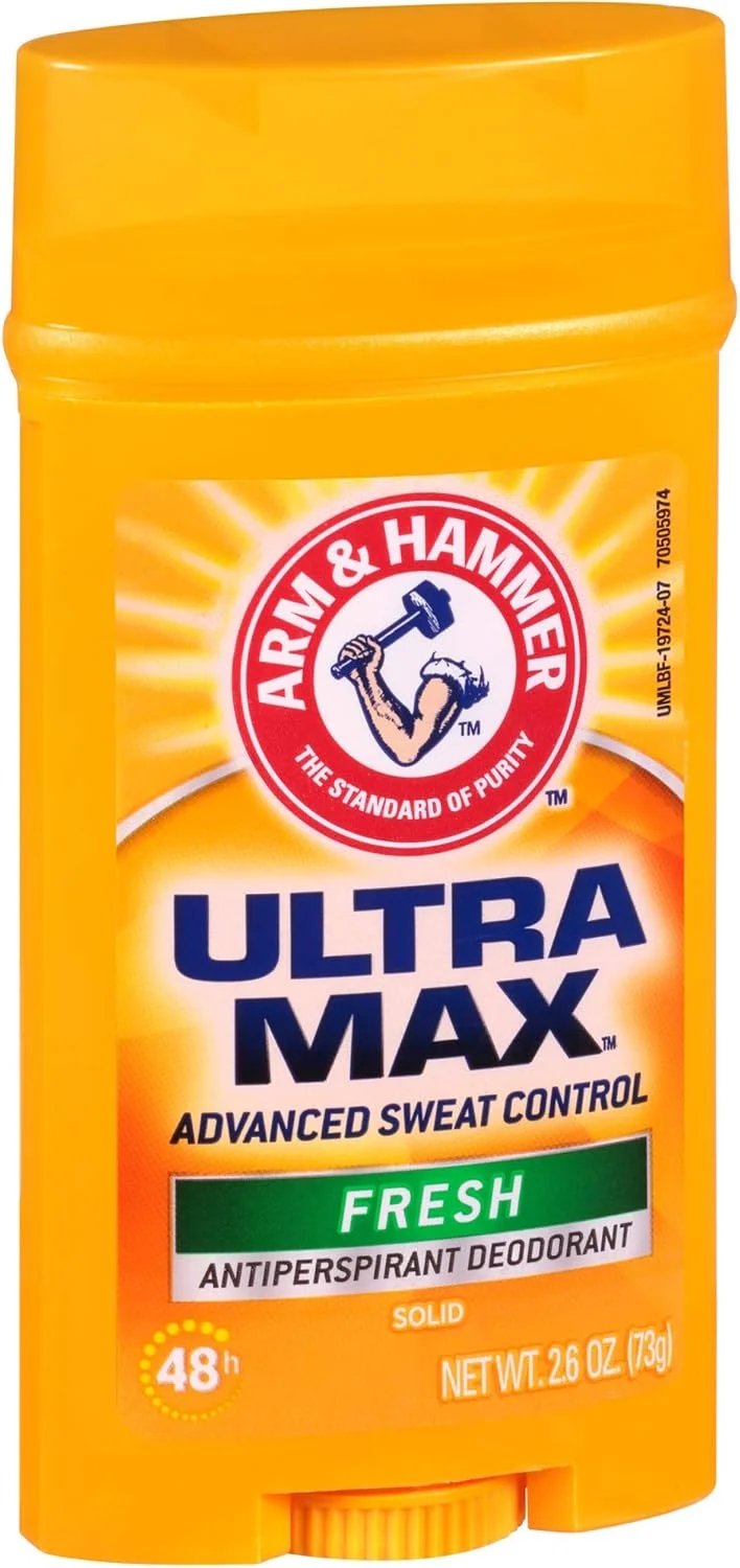 مام ضد تعریق آرم اند همر Ultra Max - رایحه فرش - استیک جامد پهن - 73 گرم (بسته بندی محصول ممکن است متفاوت باشد) مام ضد تعریق آرم اند همر Ultra Max - رایحه فرش - استیک جامد پهن - 73 گرم (بسته بندی محصول ممکن است متفاوت باشد)