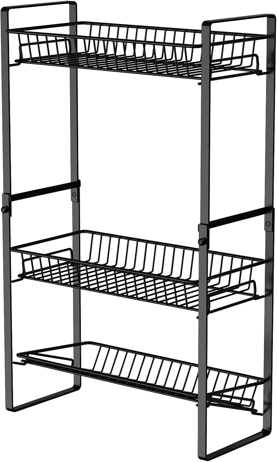 جا ادویه ای 3 طبقه باریک، قفسه نگهداری چاشنی، سازمان دهنده ادویه آشپزخانه، قفسه نگهداری حمام و سرویس بهداشتی برای مراقبت از پوست جا ادویه ای 3 طبقه باریک، قفسه نگهداری چاشنی، سازمان دهنده ادویه آشپزخانه، قفسه نگهداری حمام و سرویس بهداشتی برای مراقبت از پوست