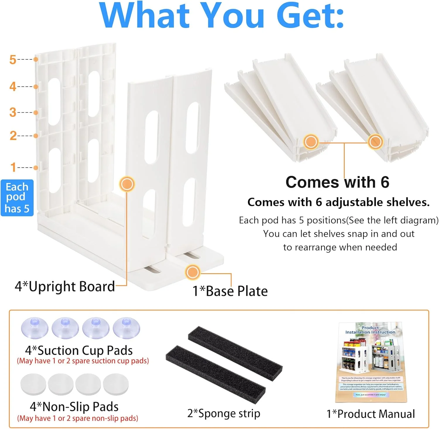 سازمان دهنده دارو Dutiplus، قفسه سه طبقه، قفسه نگهداری کابینت برای نگهداری ویتامین ها، مکمل ها و لوازم آرایشی، 27.5 سانتی متر ارتفاع × 14.8 سانتی متر عرض × 26.5 سانتی متر عمق (سفید کرمی) سازمان دهنده دارو Dutiplus، قفسه سه طبقه، قفسه نگهداری کابینت برای نگهداری ویتامین ها، مکمل ها و لوازم آرایشی، 27.5 سانتی متر ارتفاع × 14.8 سانتی متر عرض × 26.5 سانتی متر عمق (سفید کرمی)