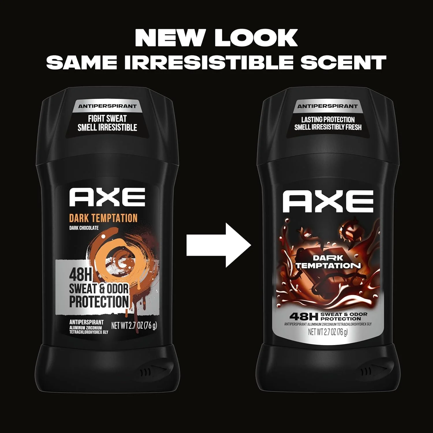 استیک ضد تعریق و دئودورانت مردانه Axe Dry Dark Temptation، 76 گرم