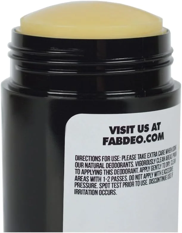 دئودورانت طبیعی صندل FabDeo، 85 گرم - وگان و بدون تست حیوانی - بدون سولفات و فلزات سنگین - محبوب ترین در آمریکا دئودورانت طبیعی صندل FabDeo، 85 گرم - وگان و بدون تست حیوانی - بدون سولفات و فلزات سنگین - محبوب ترین در آمریکا