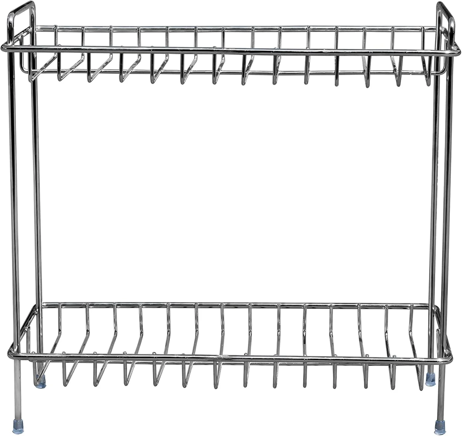 استند آشپزخانه دو طبقه Sulfar | قفسه ادویه چند منظوره | قفسه آشپزخانه استیل ضد زنگ | نگهدارنده ظروف و بطری (نقره ای) استند آشپزخانه دو طبقه Sulfar | قفسه ادویه چند منظوره | قفسه آشپزخانه استیل ضد زنگ | نگهدارنده ظروف و بطری (نقره ای)