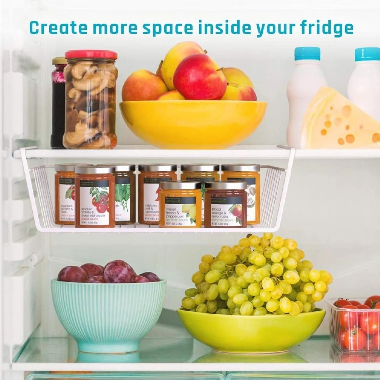 قفسه ذخیره سازی کشویی قابل تنظیم آشپزخانه Sulfar | قفسه سازمان دهنده کابینت کشویی برای انبار، زیر سینک یا پیشخوان | قفسه آشپزخانه صرفه جویی در فضا قفسه ذخیره سازی کشویی قابل تنظیم آشپزخانه Sulfar | قفسه سازمان دهنده کابینت کشویی برای انبار، زیر سینک یا پیشخوان | قفسه آشپزخانه صرفه جویی در فضا