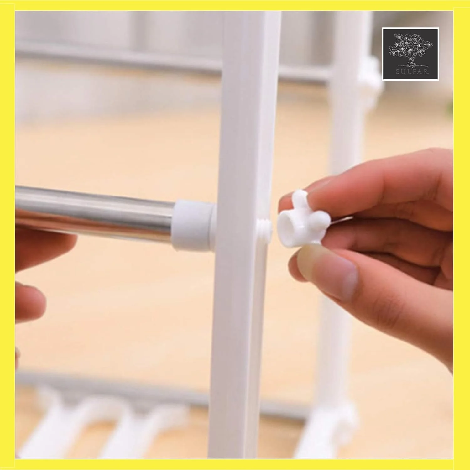 آبچکان دو طبقه قابل تنظیم Sulfar برای سینک ظرفشویی، قفسه نگهدارنده ارگانایزر زیر سینک، ارگانایزر آشپزخانه صرفه جویی در فضا (سفید) (1 عدد) آبچکان دو طبقه قابل تنظیم Sulfar برای سینک ظرفشویی، قفسه نگهدارنده ارگانایزر زیر سینک، ارگانایزر آشپزخانه صرفه جویی در فضا (سفید) (1 عدد)