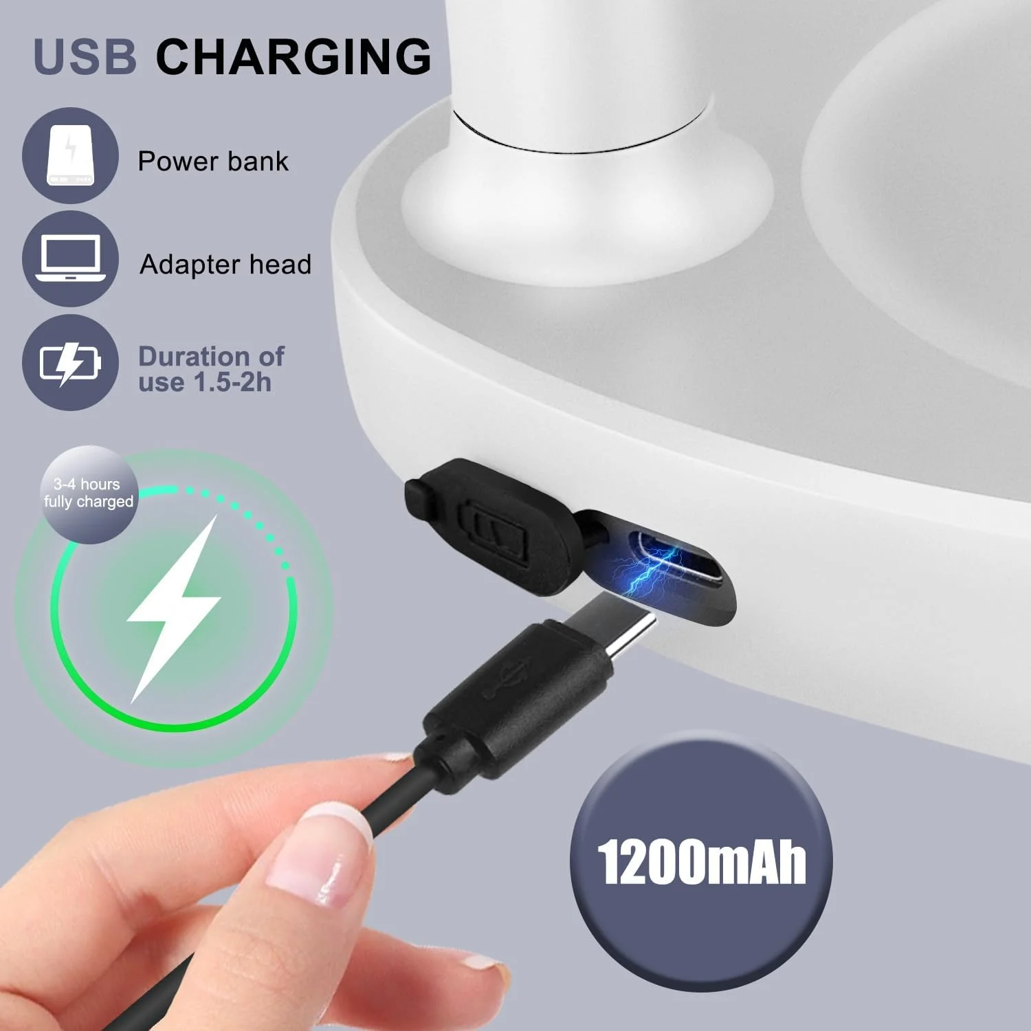 پمپ آب بطری Necomi برای بطری های 2 تا 5 گالن، پمپ آب برقی قابل حمل هوشمند با 6 سطح، دستگاه پخش آب رومیزی، شارژ USB، دستگاه پخش آب اتوماتیک برای دفتر، خانه، کمپینگ (سفید) پمپ آب بطری Necomi برای بطری های 2 تا 5 گالن، پمپ آب برقی قابل حمل هوشمند با 6 سطح، دستگاه پخش آب رومیزی، شارژ USB، دستگاه پخش آب اتوماتیک برای دفتر، خانه، کمپینگ (سفید)