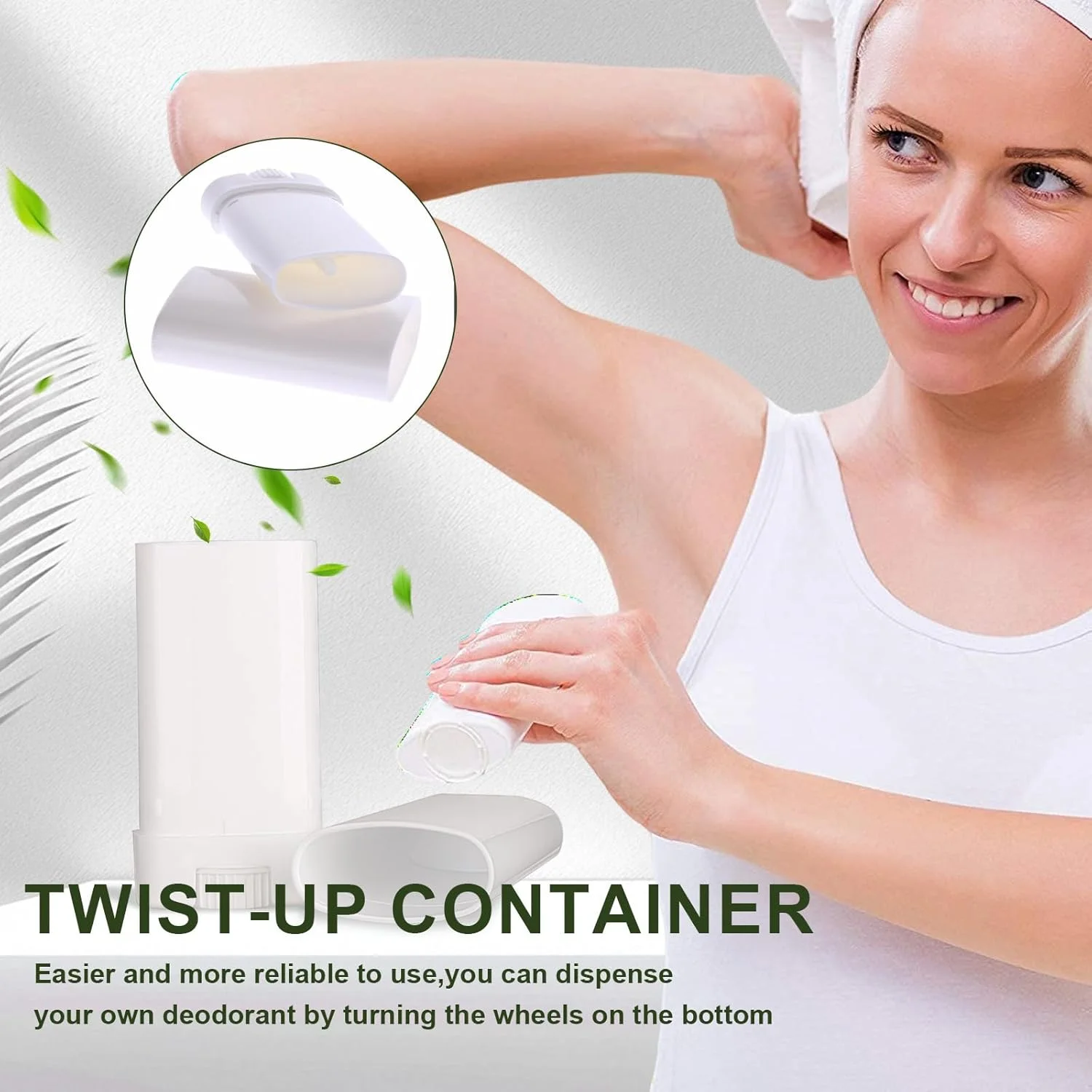 ظروف دئودورانت بیضی سفید تخت QUUPY، 10 عددی، لوله های بالم لب چرخشی، پرکننده های رژ لب پلاستیکی، لوله های خالی 15 میلی لیتری/15 گرمی برای دئودورانت های خانگی، بالم و لوسیون ظروف دئودورانت بیضی سفید تخت QUUPY، 10 عددی، لوله های بالم لب چرخشی، پرکننده های رژ لب پلاستیکی، لوله های خالی 15 میلی لیتری/15 گرمی برای دئودورانت های خانگی، بالم و لوسیون