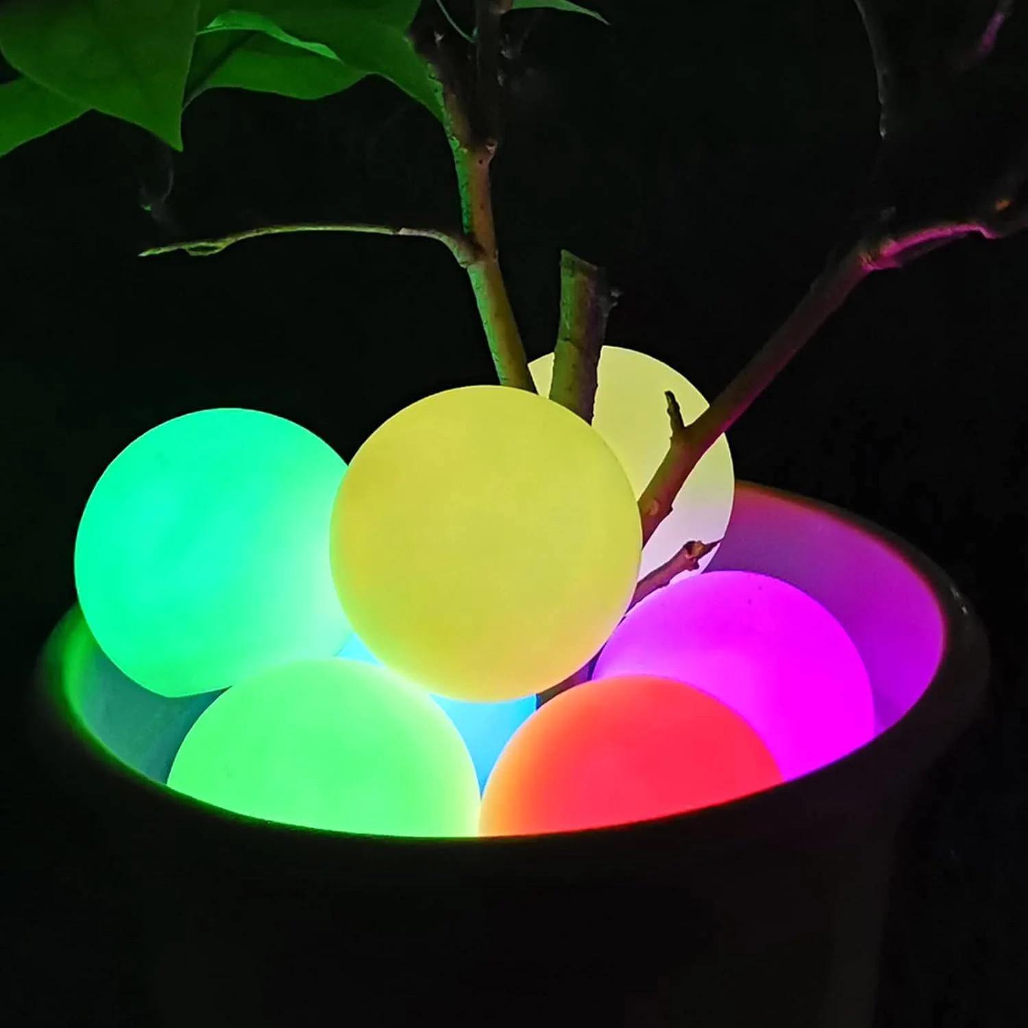توپ نور استخری شناور، نور وان حمام و جکوزی با تغییر رنگ RGB، توپ نورانی ضد آب IP68 برای هدیه استخر، توپ های نور ال ای دی درخشان برای جکوزی، حوض، وان حمام، آبگرم، دکوراسیون داخلی و خارجی (2 عدد) توپ نور استخری شناور، نور وان حمام و جکوزی با تغییر رنگ RGB، توپ نورانی ضد آب IP68 برای هدیه استخر، توپ های نور ال ای دی درخشان برای جکوزی، حوض، وان حمام، آبگرم، دکوراسیون داخلی و خارجی (2 عدد)