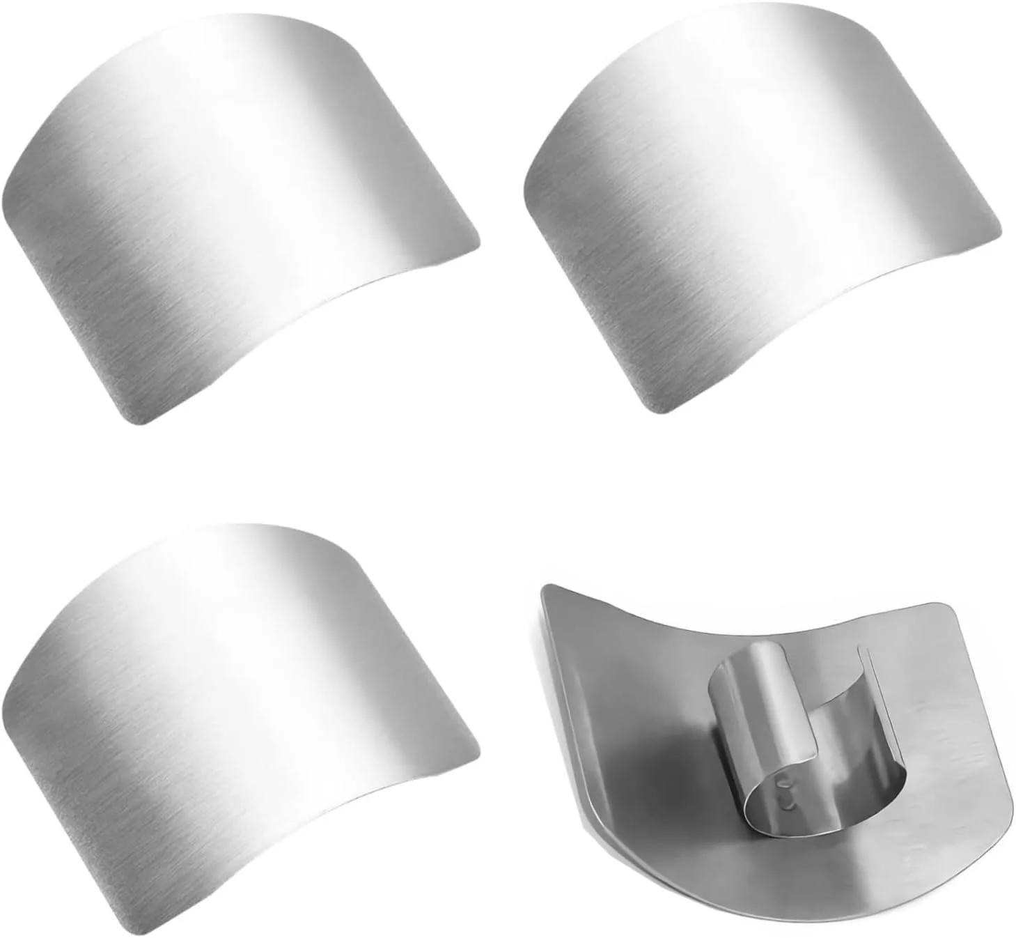 محافظ انگشت Zwenjuan مدل Stainless Steel بسته ۴ عددی