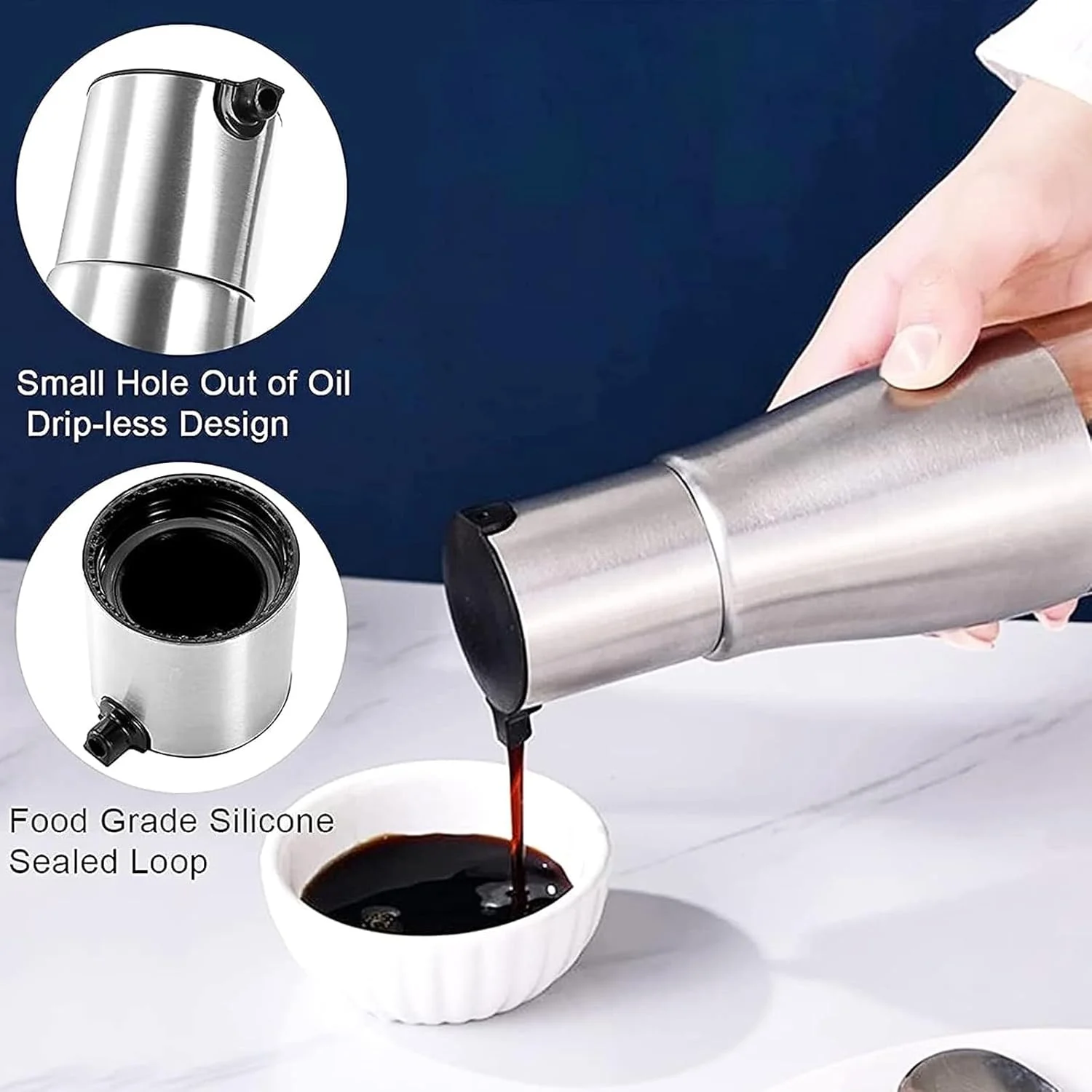 ارگانایزر قفسه ادویه بامبو با بطری پخش کننده روغن، قفسه نمایشگر 3 طبقه بامبو قابل گسترش، ارگانایزر کابینت آشپزخانه برای کابینت انبار یا روی میز ارگانایزر قفسه ادویه بامبو با بطری پخش کننده روغن، قفسه نمایشگر 3 طبقه بامبو قابل گسترش، ارگانایزر کابینت آشپزخانه برای کابینت انبار یا روی میز