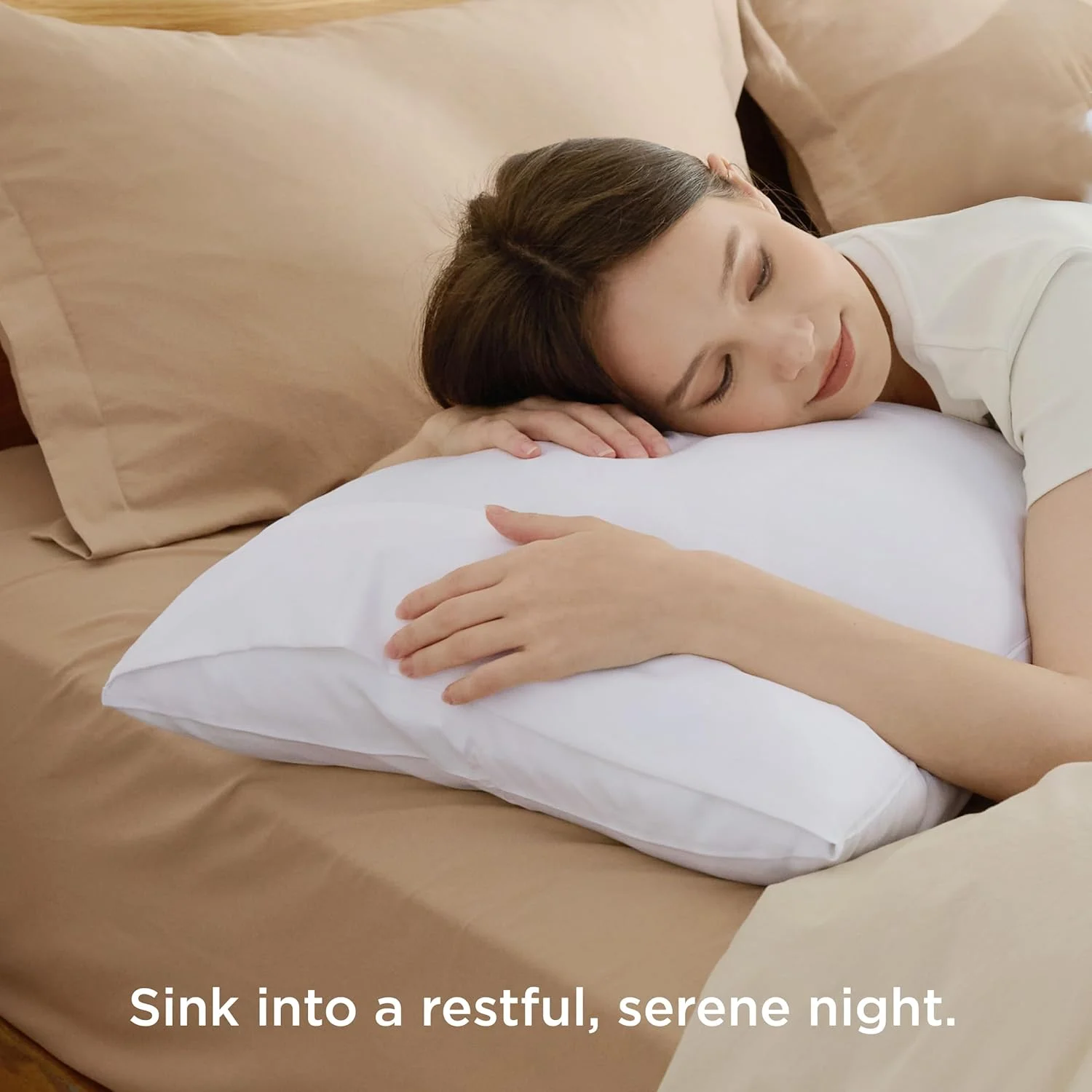 روبالشی Bedsure سایز استاندارد، ست 2 عددی - روبالشی های میکروفایبر برس خورده سفید، روبالشی فوق العاده نرم، روکش روبالشی با بسته شدن پاکتی، مقاوم در برابر چروک، محو شدن و لکه، 50x66 سانتی متر روبالشی Bedsure سایز استاندارد، ست 2 عددی - روبالشی های میکروفایبر برس خورده سفید، روبالشی فوق العاده نرم، روکش روبالشی با بسته شدن پاکتی، مقاوم در برابر چروک، محو شدن و لکه، 50x66 سانتی متر