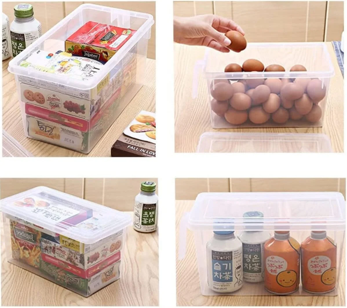 ظروف سازمان دهنده آشپزخانه Beauenty، جعبه های نگهداری مواد غذایی پلاستیکی 2 عددی 5 لیتری با درب، مناسب برای یخچال و فریزر، سازمان دهنده یخچال و جعبه های نگهداری مواد غذایی با دسته، ایمن برای فریزر ظروف سازمان دهنده آشپزخانه Beauenty، جعبه های نگهداری مواد غذایی پلاستیکی 2 عددی 5 لیتری با درب، مناسب برای یخچال و فریزر، سازمان دهنده یخچال و جعبه های نگهداری مواد غذایی با دسته، ایمن برای فریزر