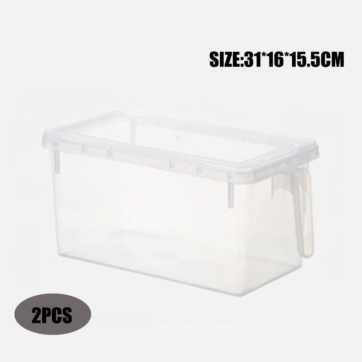 ظروف سازمان دهنده آشپزخانه Beauenty، جعبه های نگهداری مواد غذایی پلاستیکی 2 عددی 5 لیتری با درب، مناسب برای یخچال و فریزر، سازمان دهنده یخچال و جعبه های نگهداری مواد غذایی با دسته، ایمن برای فریزر ظروف سازمان دهنده آشپزخانه Beauenty، جعبه های نگهداری مواد غذایی پلاستیکی 2 عددی 5 لیتری با درب، مناسب برای یخچال و فریزر، سازمان دهنده یخچال و جعبه های نگهداری مواد غذایی با دسته، ایمن برای فریزر