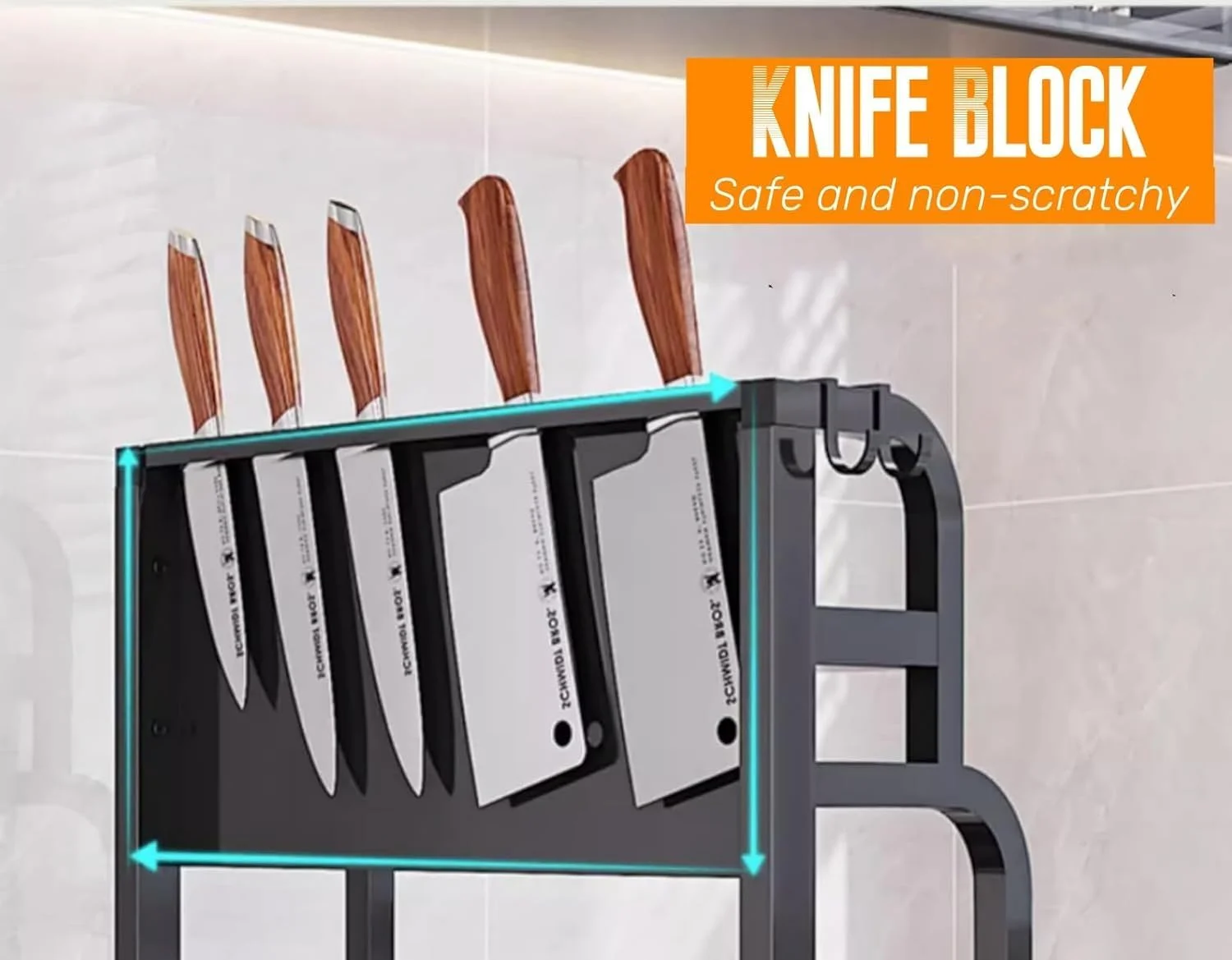 جا ادویه ای جورونب، 3 طبقه، فلزی، مناسب برای نگهداری ادویه روی کابینت، به همراه پد ضد لغزش، قاب نگهدارنده، 6 قلاب، جای چاقو، مناسب برای نگهداری چاشنی، قفسه ادویه، مناسب برای نگهداری در آشپزخانه جا ادویه ای جورونب، 3 طبقه، فلزی، مناسب برای نگهداری ادویه روی کابینت، به همراه پد ضد لغزش، قاب نگهدارنده، 6 قلاب، جای چاقو، مناسب برای نگهداری چاشنی، قفسه ادویه، مناسب برای نگهداری در آشپزخانه