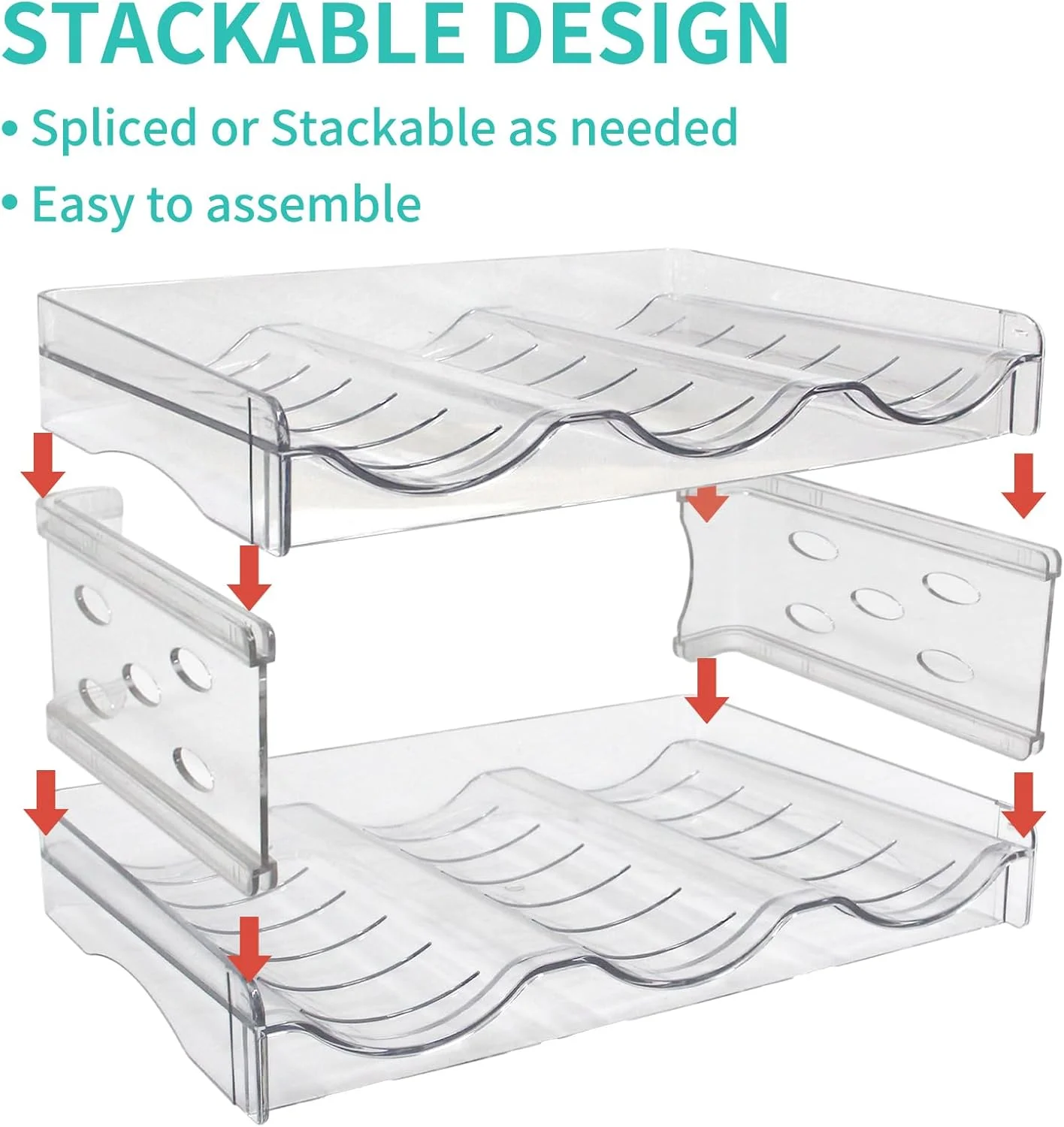 نظم دهنده بطری آب برای کابینت یخچال، بسته 4 عددی نظم دهنده لیوان، سازمان دهنده و نگهداری مواد غذایی آشپزخانه، نگهدارنده لیوان مسافرتی پلاستیکی، قفسه نوشیدنی شراب، نگهدارنده 12 بطری نظم دهنده بطری آب برای کابینت یخچال، بسته 4 عددی نظم دهنده لیوان، سازمان دهنده و نگهداری مواد غذایی آشپزخانه، نگهدارنده لیوان مسافرتی پلاستیکی، قفسه نوشیدنی شراب، نگهدارنده 12 بطری