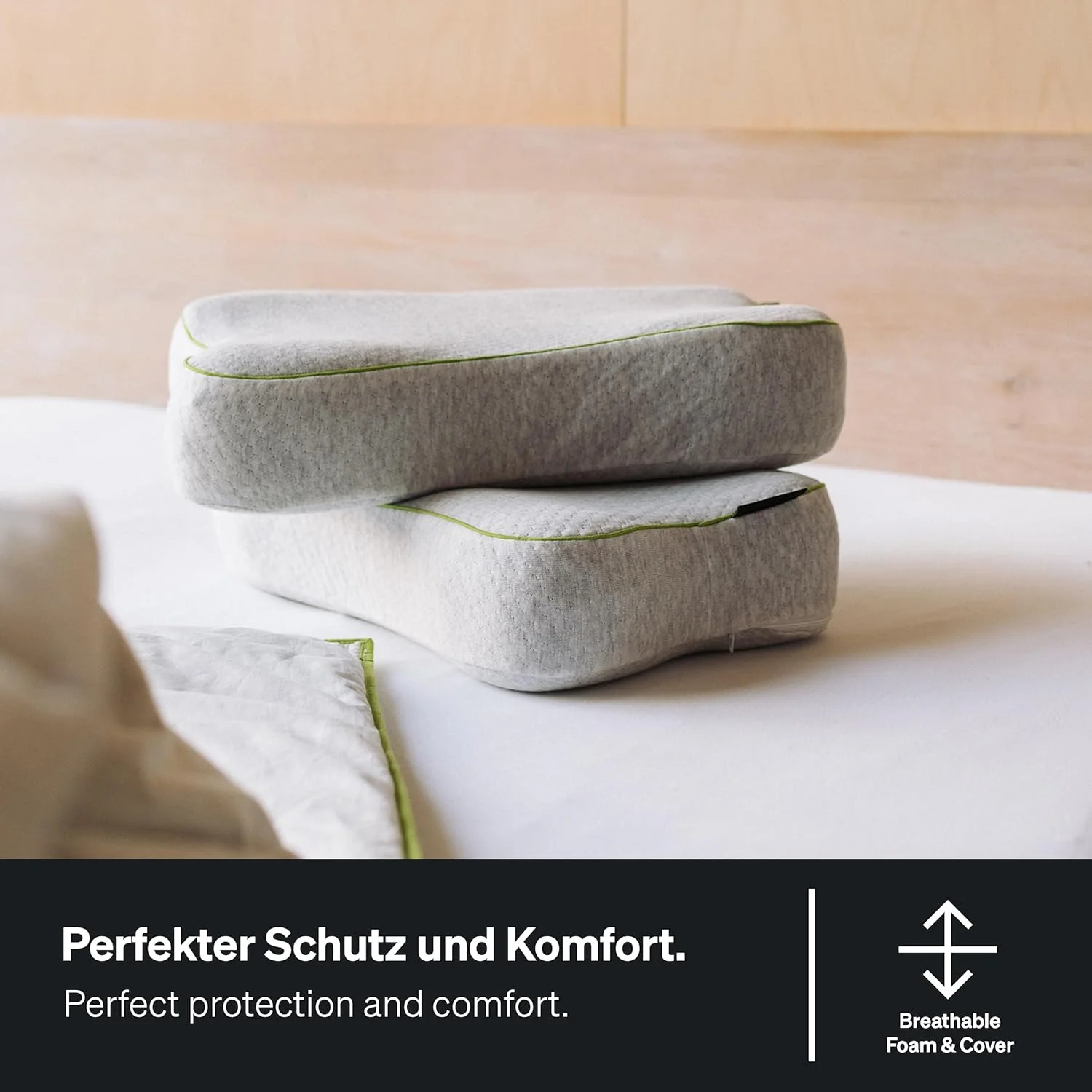 روکش بالش بلکرول®، روکش محافظ بالش جرسی 30 × 50 سانتی متر برای بالش ریکاوری، روکش نرم بالش از جنس پنبه، روکش بالش بادوام و بدون چروک، سفید روکش بالش بلکرول®، روکش محافظ بالش جرسی 30 × 50 سانتی متر برای بالش ریکاوری، روکش نرم بالش از جنس پنبه، روکش بالش بادوام و بدون چروک، سفید