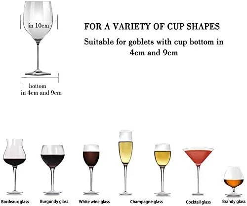 جای لیوان شراب FOMANSH زیر کابینت - نگهدارنده لیوان پایه دار فلزی، آویز نگهداری لیوان برای آشپزخانه بار، طلایی، 4 ردیف