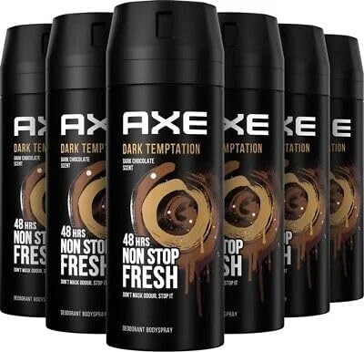 اسپری خوشبو کننده بدن مردانه Axe مدل Dark Temptation، 150 میلی لیتر (4+2)