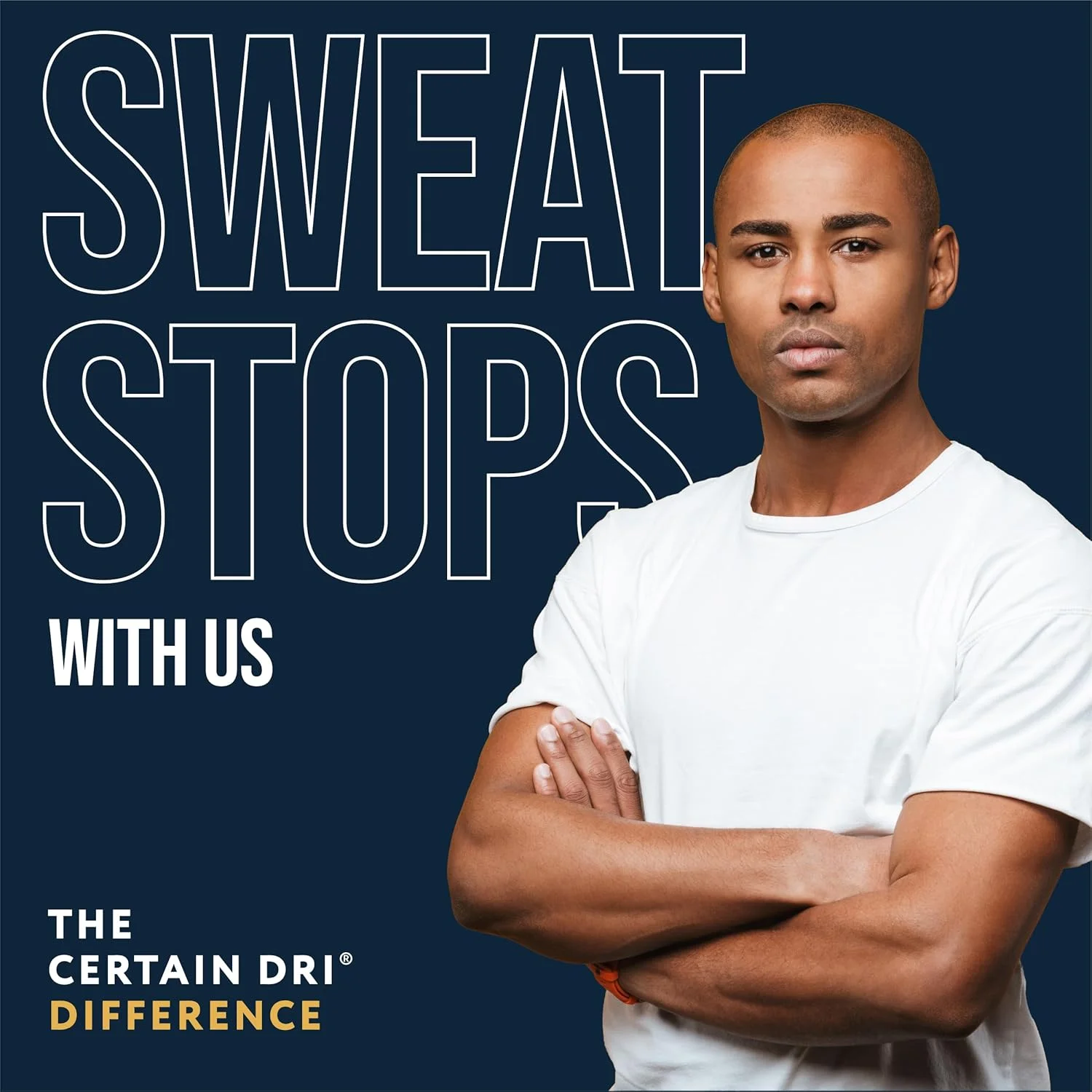 دئودورانت ضد تعریق قوی Certain Dri | محافظت فوق العاده موثر در برابر تعریق بیش از حد | ملایم تر برای پوست های حساس | جامد | 1.7 اونس | بسته 1 عددی