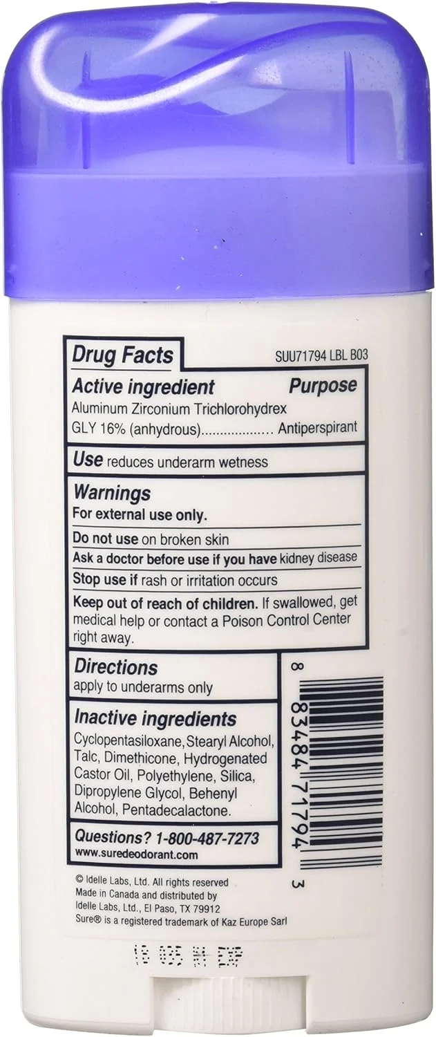 استیک ضد تعریق بدون رایحه Sure Original Solid، 76 گرم (بسته 3 عددی)