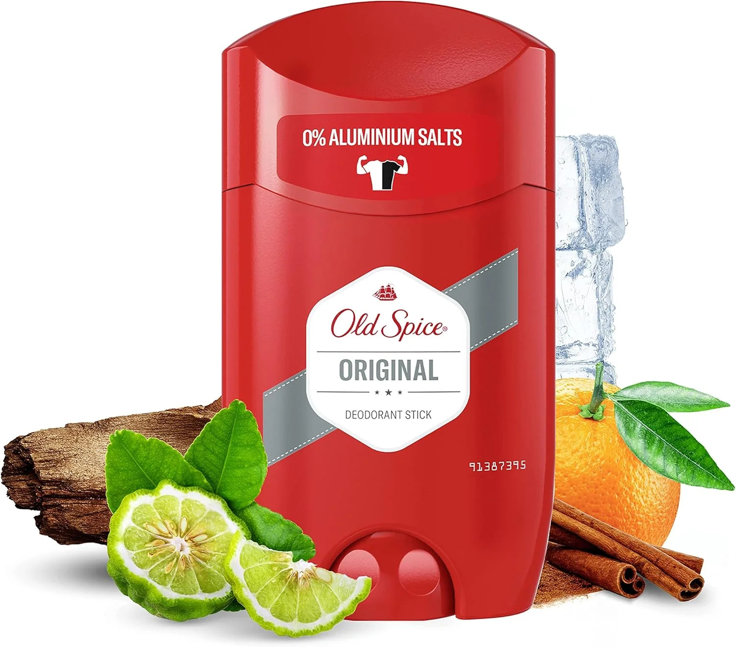 Old Spice Original Deodorant Stick for Men, 50 ml, 48H Fresh, Long-Lasting Fragrance in Perfume Quality, 0% Aluminium Salts, No Stains on Black and White, Made from 50% Recycled Plastic Old Spice Original Deodorant Stick for Men, 50 ml, 48H Fresh, Long-Lasting Fragrance in Perfume Quality, 0% Aluminium Salts, No Stains on Black and White, Made from 50% Recycled Plastic