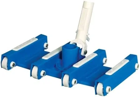 Flexible Swimming Pool Vacuum Head | AKUA4CE 12 with handle 1.5" | Flex Design for Easy Cleaning | Swimming Pool Cleaning Accessories