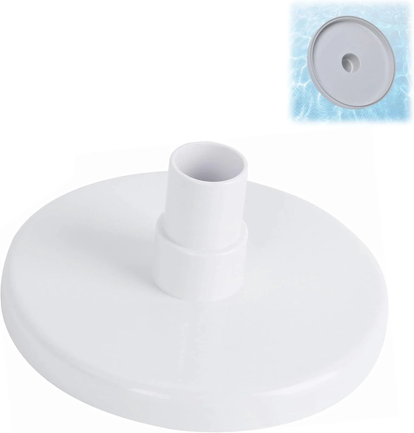 صفحه جاروی اسکیمر استخر، قطعات جایگزین اسکیمر استخر، صفحه جاروی استخر روکار سازگار با Pentair HydroSkim 513330 و قطعات شلنگ جاروی Hayward SP1091WM، لوازم جانبی تمیز کردن استخر