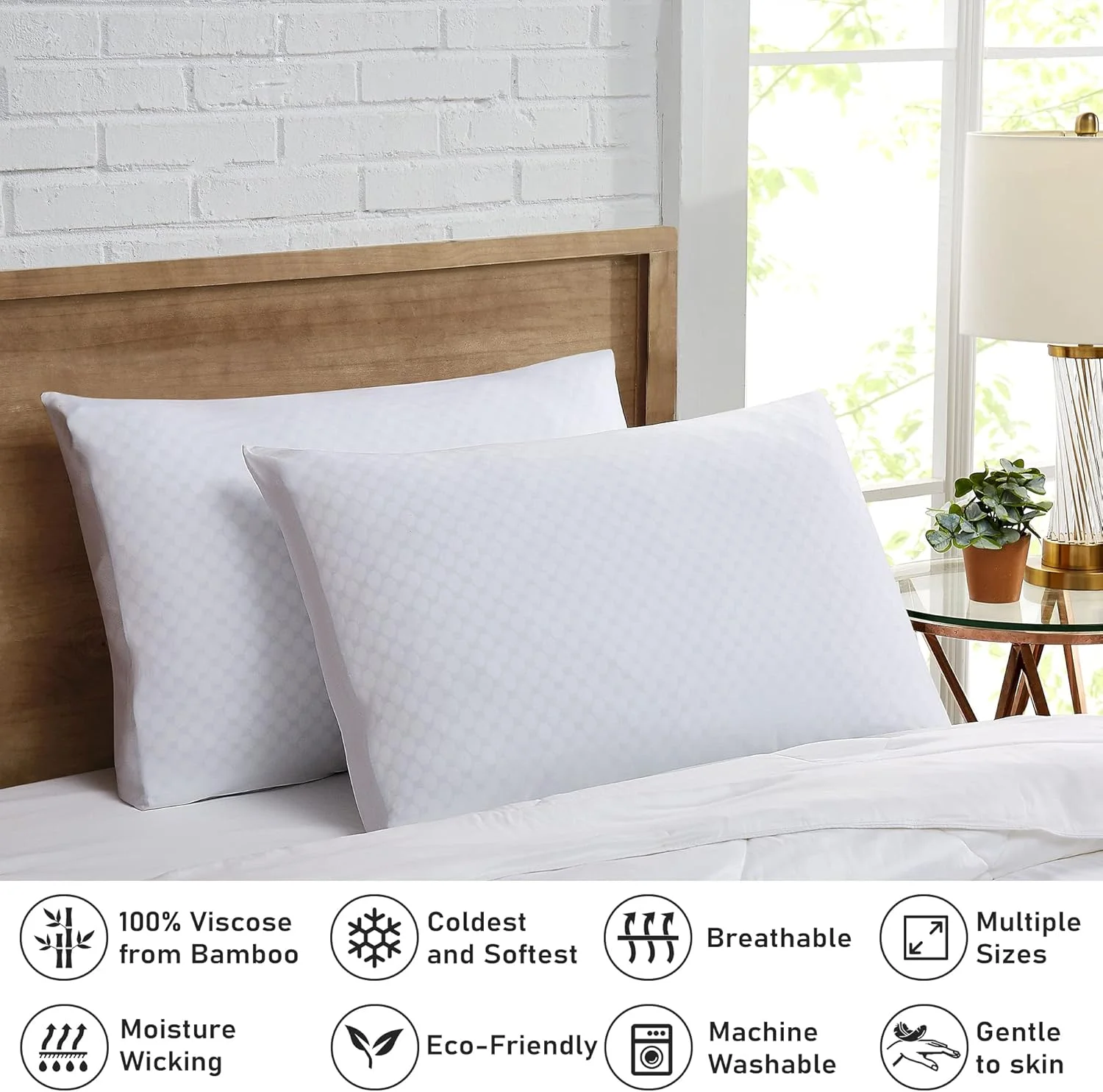 ست 2 عددی روبالشی بامبو کلدِست - روبالشی خنک کننده با بسته شدن پاکتی، روبالشی خنک و قابل تنفس (مسافرتی 30x50، سفید) ست 2 عددی روبالشی بامبو کلدِست - روبالشی خنک کننده با بسته شدن پاکتی، روبالشی خنک و قابل تنفس (مسافرتی 30x50، سفید)