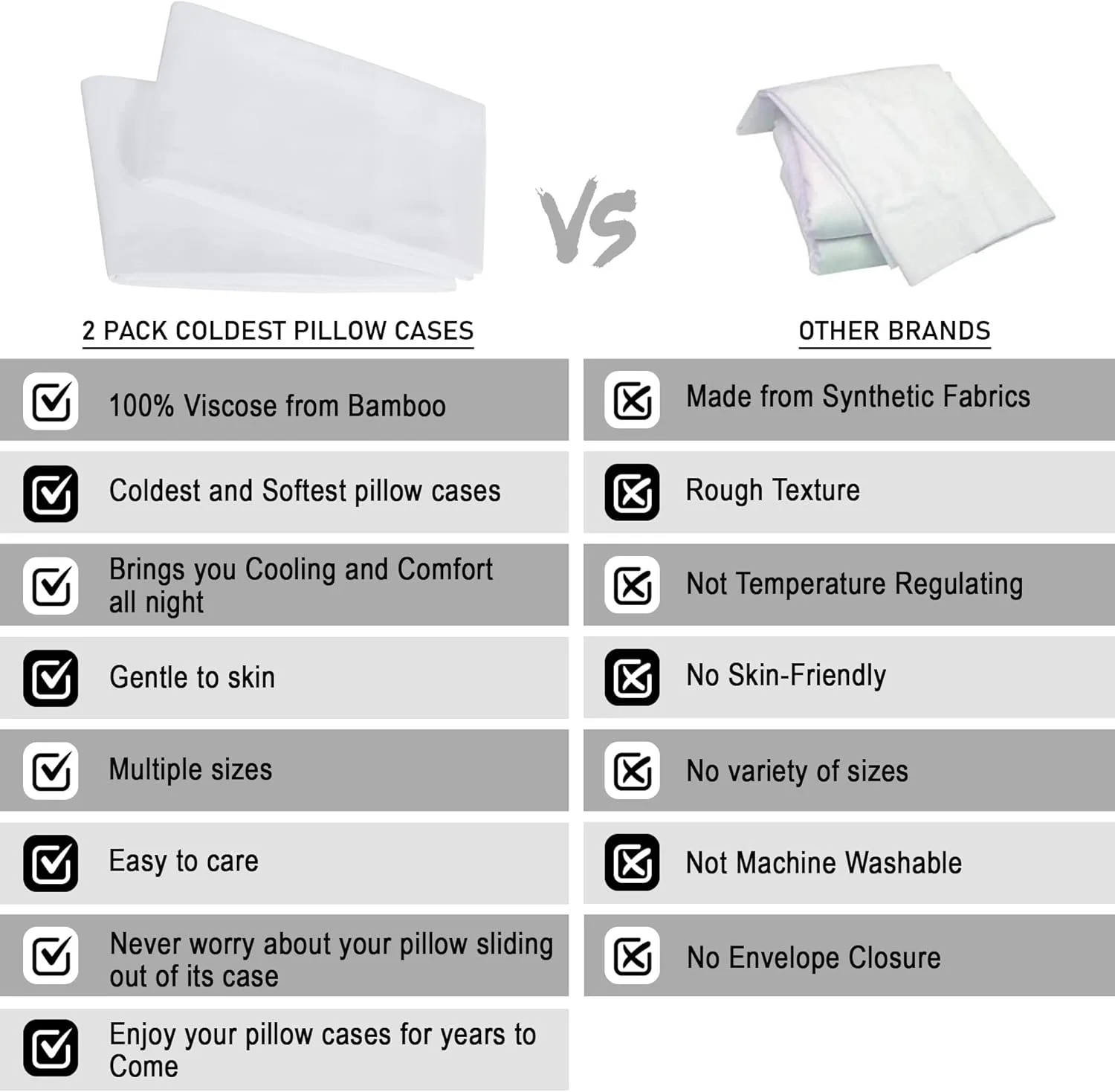 ست 2 عددی روبالشی بامبو کلدِست - روبالشی خنک کننده با بسته شدن پاکتی، روبالشی خنک و قابل تنفس (مسافرتی 30x50، سفید) ست 2 عددی روبالشی بامبو کلدِست - روبالشی خنک کننده با بسته شدن پاکتی، روبالشی خنک و قابل تنفس (مسافرتی 30x50، سفید)