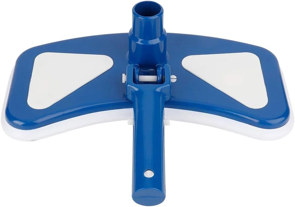 سر جاروبرقی استخر Fasient، سر برس جاروبرقی استخر انعطاف پذیر حرفه ای 12 اینچی برای تمیز کردن استخر بتنی یا گچی (آبی)