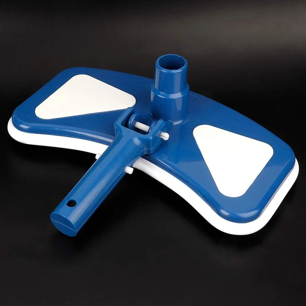 سر جاروبرقی استخر Fasient، سر برس جاروبرقی استخر انعطاف پذیر حرفه ای 12 اینچی برای تمیز کردن استخر بتنی یا گچی (آبی)