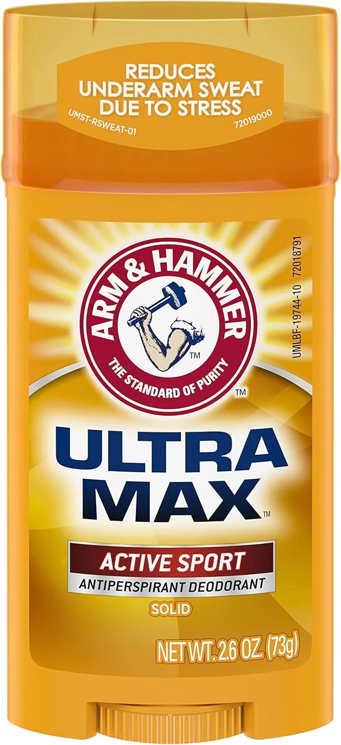 مام ضد تعریق و خوشبو کننده آرم اند هامر Ultra Max مدل Active Sport، حجم 73 گرم