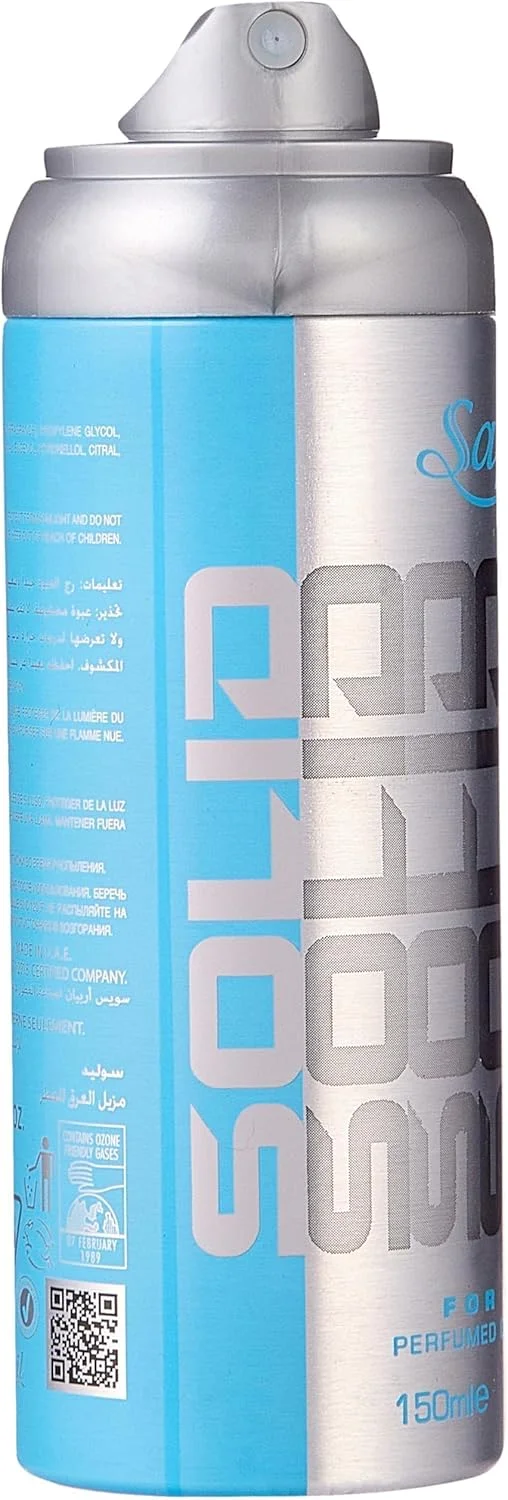 ست هدیه دئودورانت مردانه ساپیل مدل Solid حجم 150 میلی لیتر (3 عدد)