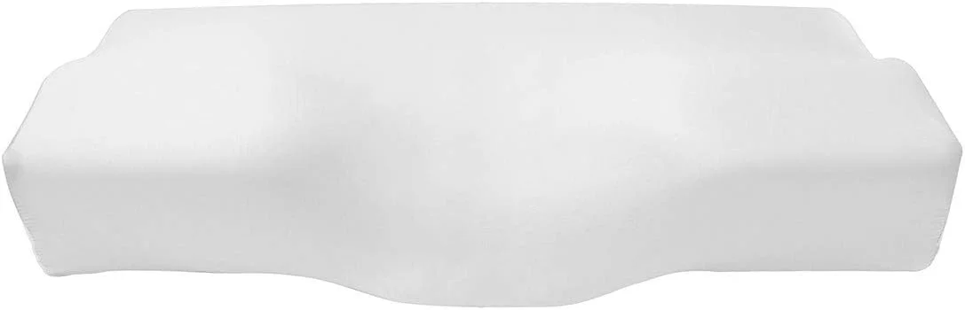 روبالشی ابریشمی Cozysilk برای بالش خواب ارتوپدی، روکش بالش ابریشم خالص توت برای بالش گردنی ارگونومیک، روکش برای بالش مموری فوم کانتور (سفید، طرح پروانه - 61x38 سانتی متر) روبالشی ابریشمی Cozysilk برای بالش خواب ارتوپدی، روکش بالش ابریشم خالص توت برای بالش گردنی ارگونومیک، روکش برای بالش مموری فوم کانتور (سفید، طرح پروانه - 61x38 سانتی متر)