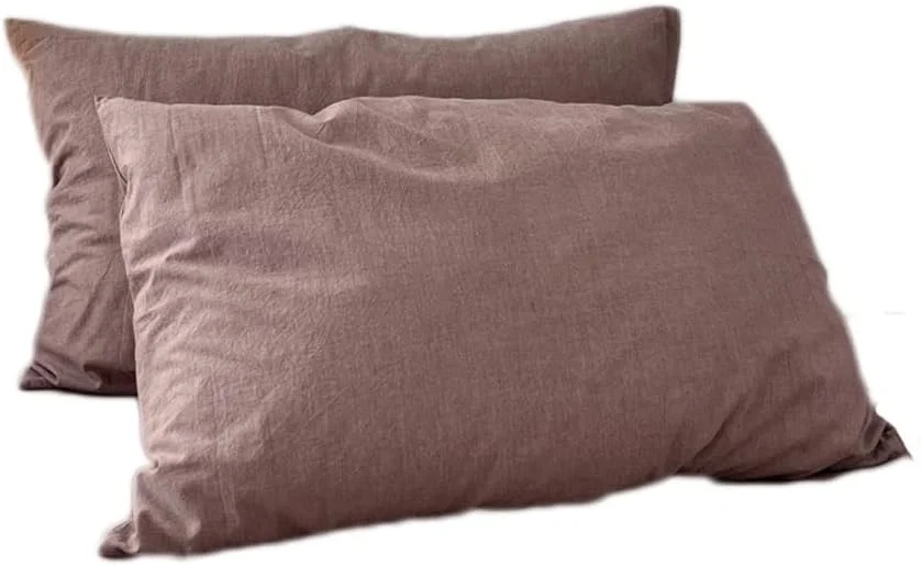 رو بالشی نخی جفتی 48cmx74cm، رو بالشی نخی خانگی، رو بالشی نخی دونفره (رنگ: C)