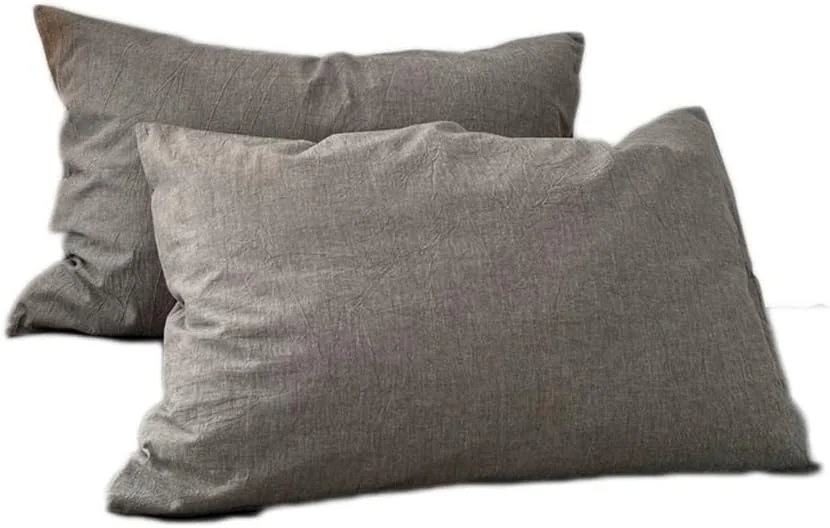 روبالشی نخی جفتی 48cmx74cm روبالشی نخی روبالشی نخی خانگی دو نفره (رنگ: B)