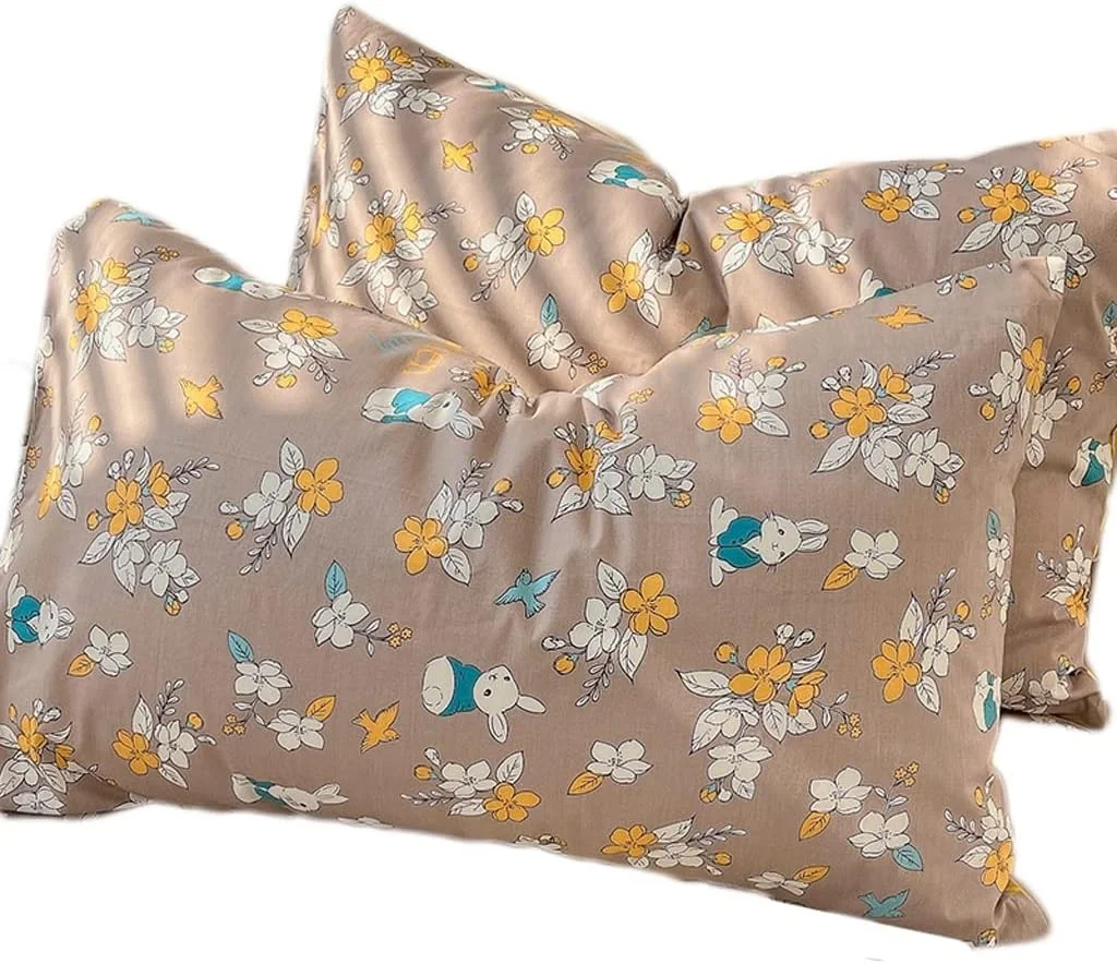 جفت روبالشی نخی 48cmx74cm، روبالشی نخی خانگی، روبالشی نخی دو نفره (رنگ: B) جفت روبالشی نخی 48cmx74cm، روبالشی نخی خانگی، روبالشی نخی دو نفره (رنگ: B)